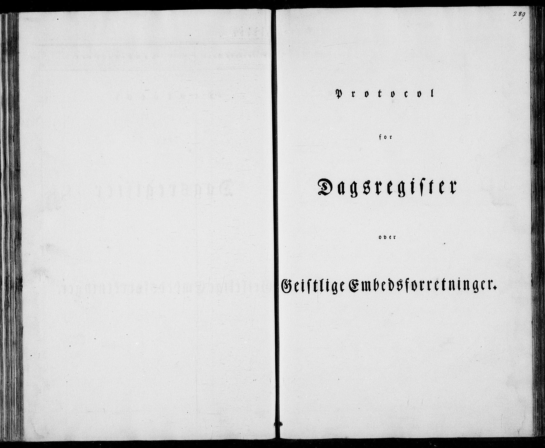 Ministerialprotokoller, klokkerbøker og fødselsregistre - Møre og Romsdal, SAT/A-1454/501/L0005: Parish register (official) no. 501A05, 1831-1844, p. 289