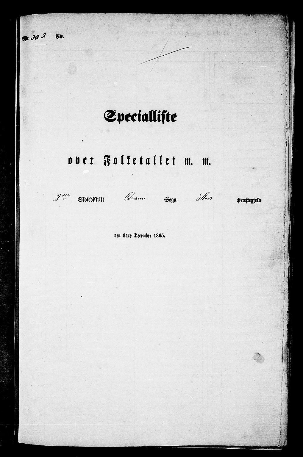 RA, 1865 census for Stod, 1865, p. 25