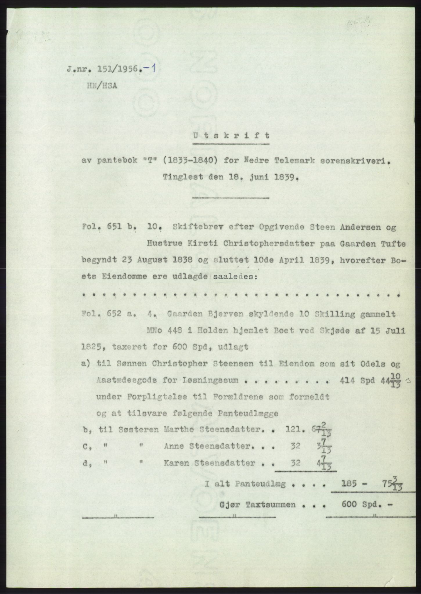 Statsarkivet i Kongsberg, SAKO/A-0001, 1955-1956, p. 216