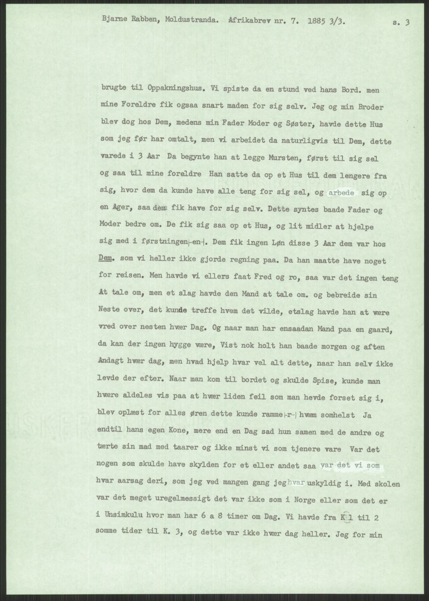 Samlinger til kildeutgivelse, Amerikabrevene, AV/RA-EA-4057/F/L0033: Innlån fra Sogn og Fjordane. Innlån fra Møre og Romsdal, 1838-1914, p. 649