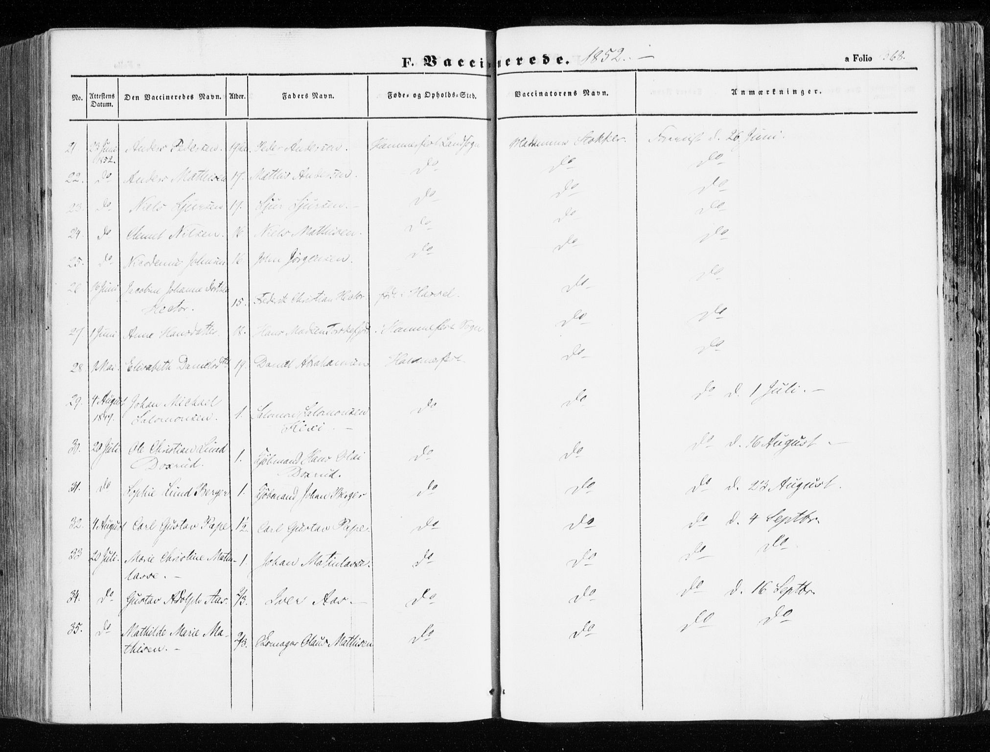 Hammerfest sokneprestkontor, AV/SATØ-S-1347/H/Ha/L0004.kirke: Parish register (official) no. 4, 1843-1856, p. 368