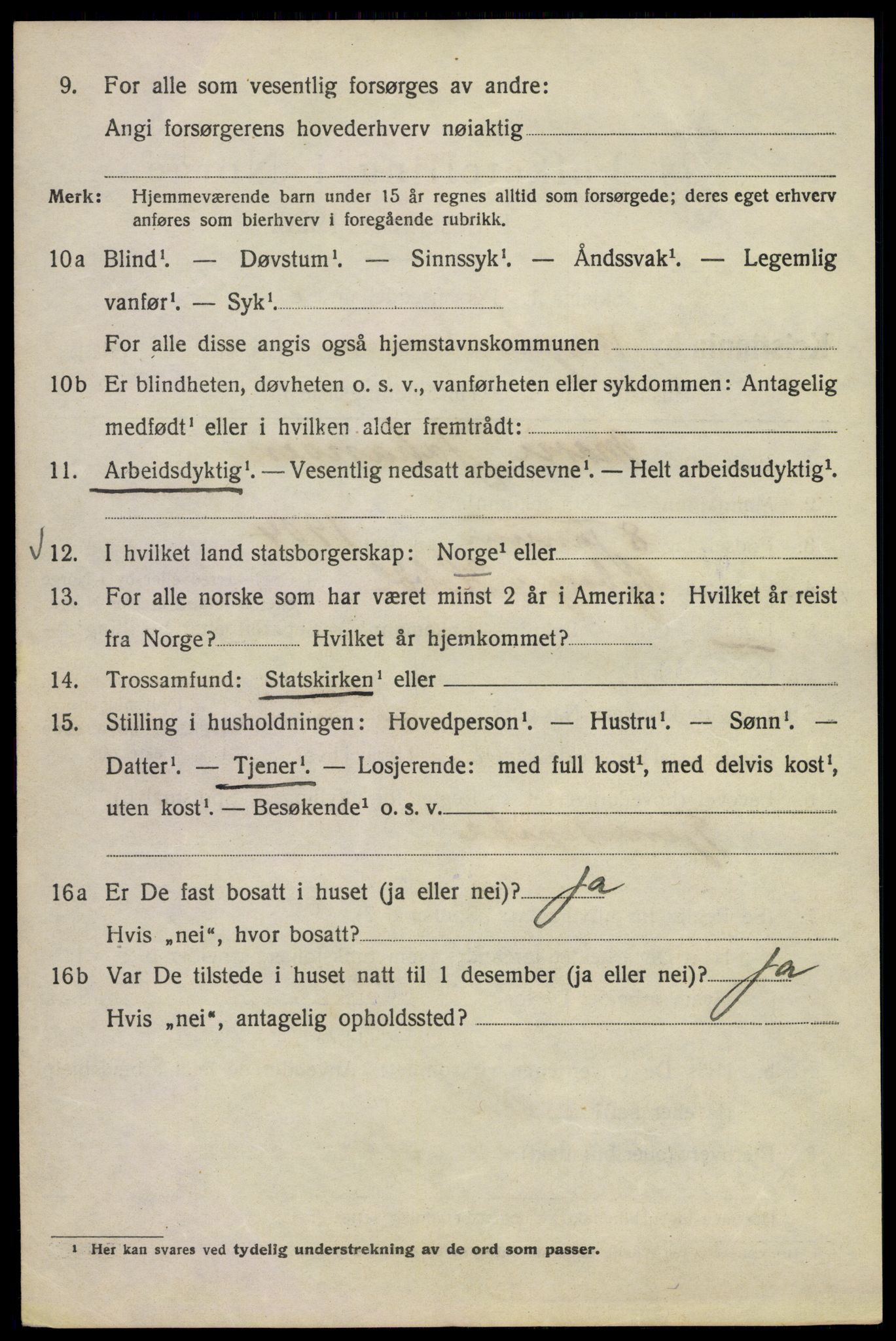 SAO, 1920 census for Kristiania, 1920, p. 650826