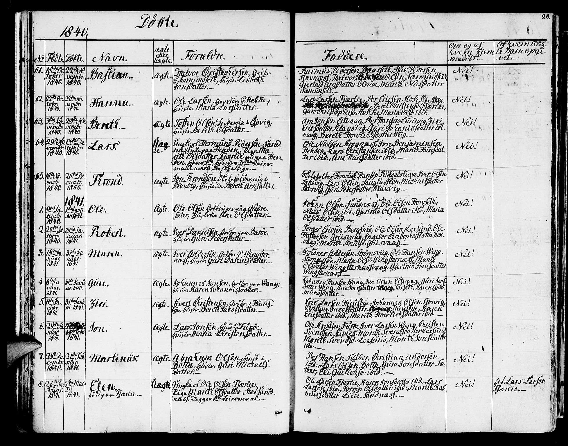 Ministerialprotokoller, klokkerbøker og fødselsregistre - Møre og Romsdal, SAT/A-1454/578/L0904: Parish register (official) no. 578A03, 1836-1858, p. 20