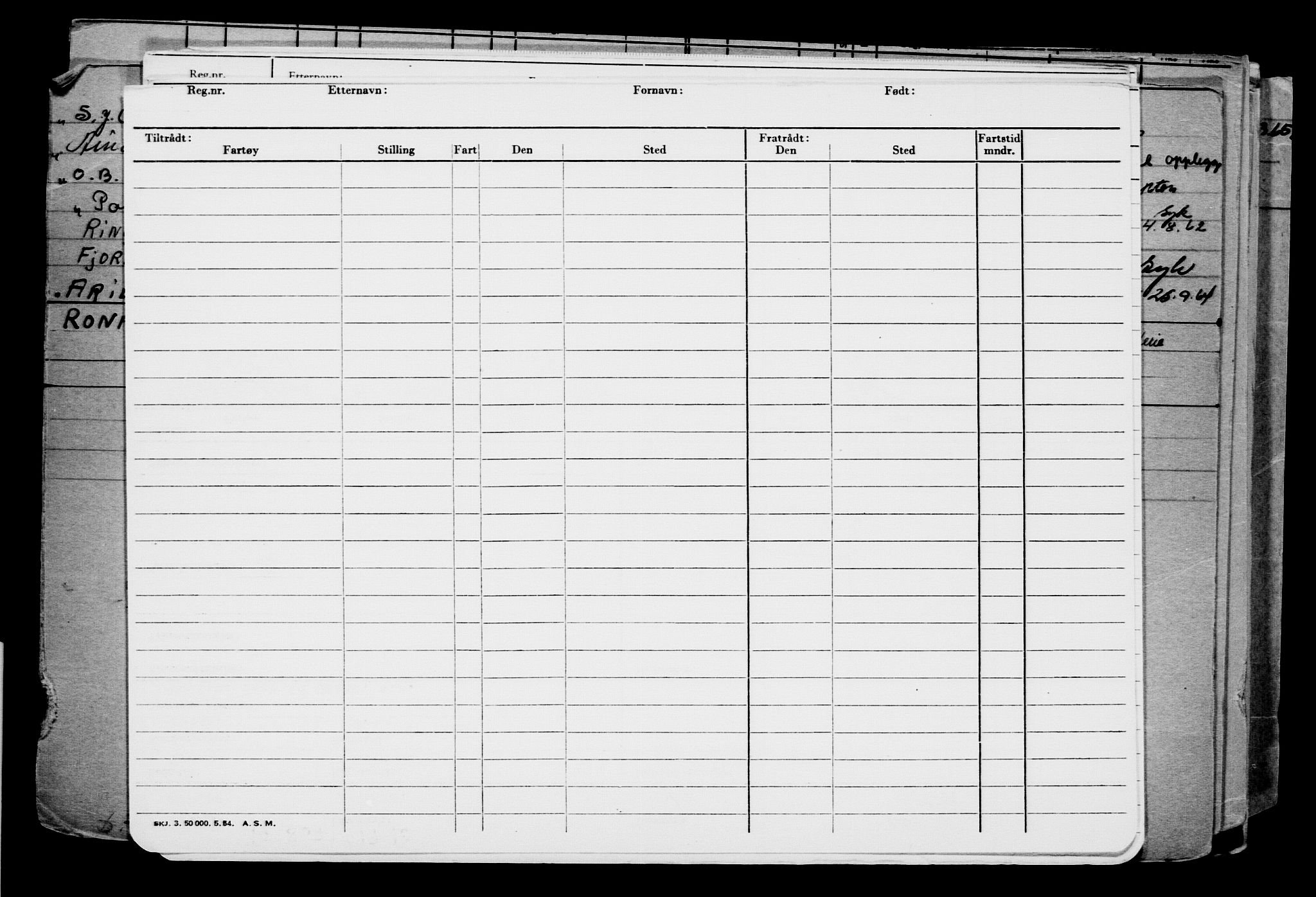 Direktoratet for sjømenn, AV/RA-S-3545/G/Gb/L0072: Hovedkort, 1907, p. 496