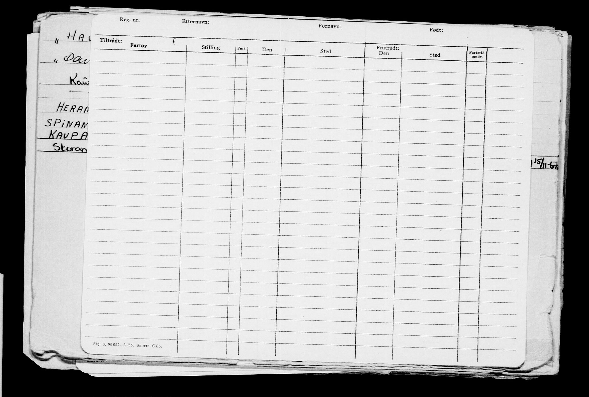 Direktoratet for sjømenn, AV/RA-S-3545/G/Gb/L0185: Hovedkort, 1920, p. 270