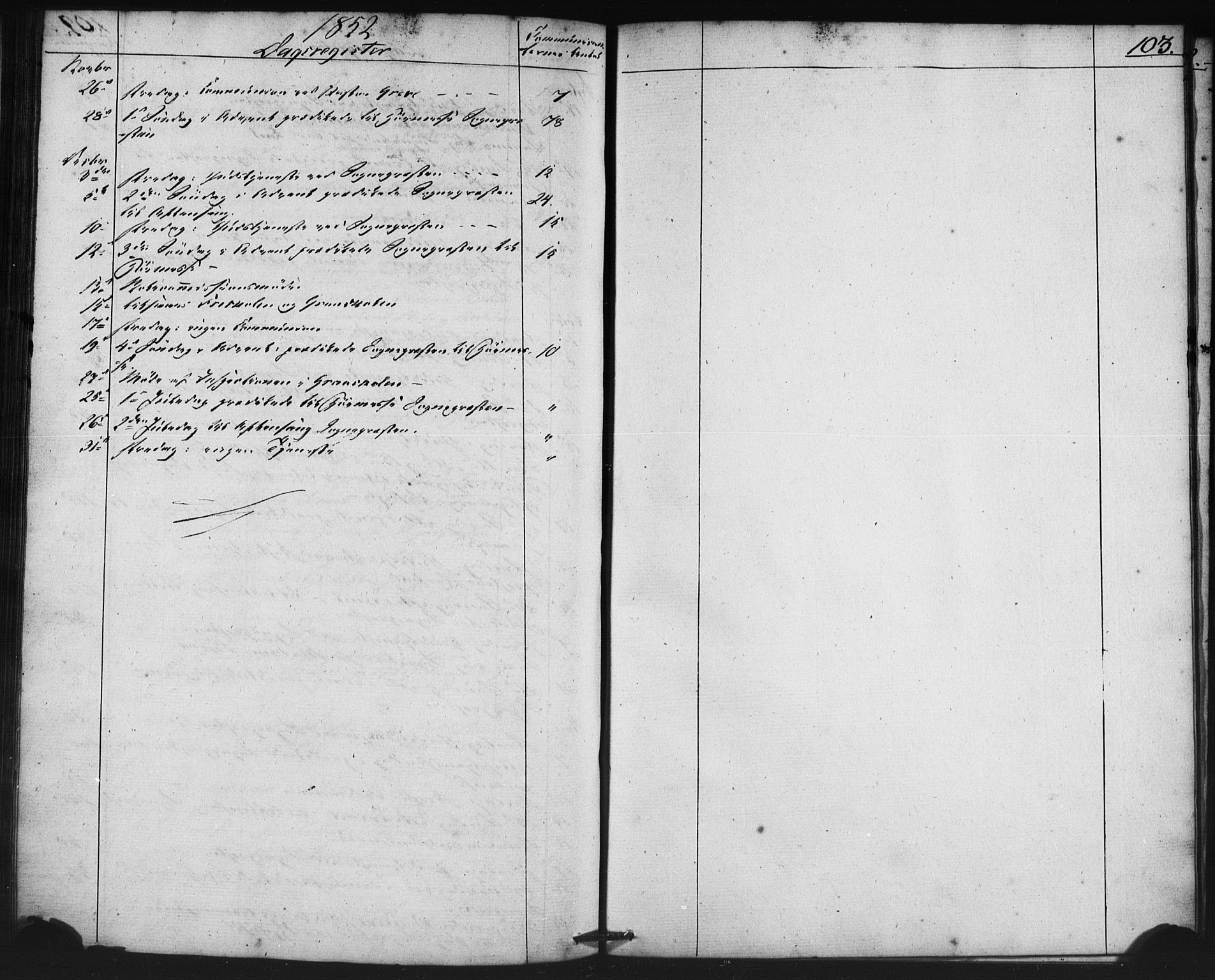 Domkirken sokneprestembete, AV/SAB-A-74801/H/Haa/L0046: Parish register (official) no. F 1, 1841-1852, p. 103