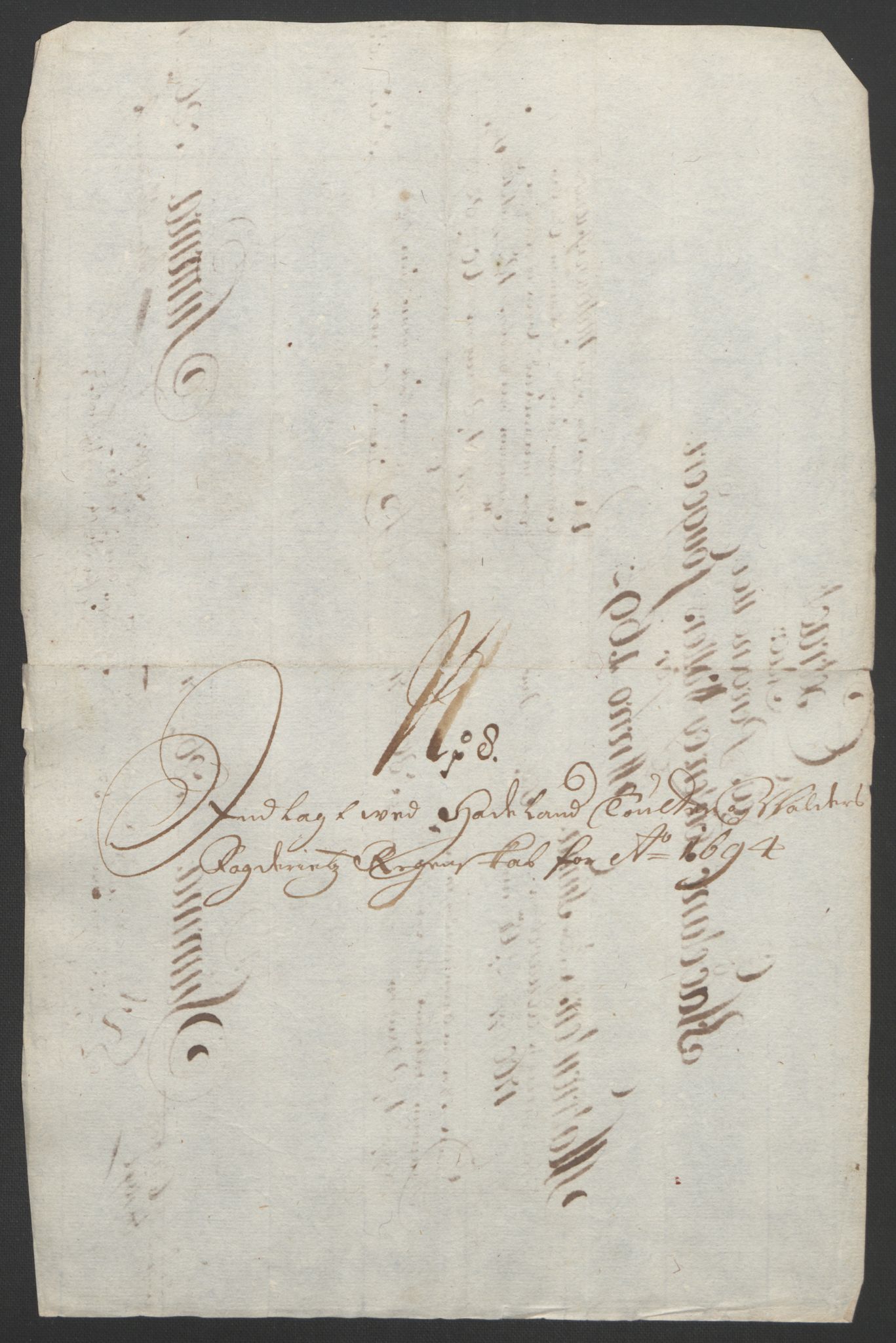 Rentekammeret inntil 1814, Reviderte regnskaper, Fogderegnskap, RA/EA-4092/R18/L1292: Fogderegnskap Hadeland, Toten og Valdres, 1693-1694, p. 397