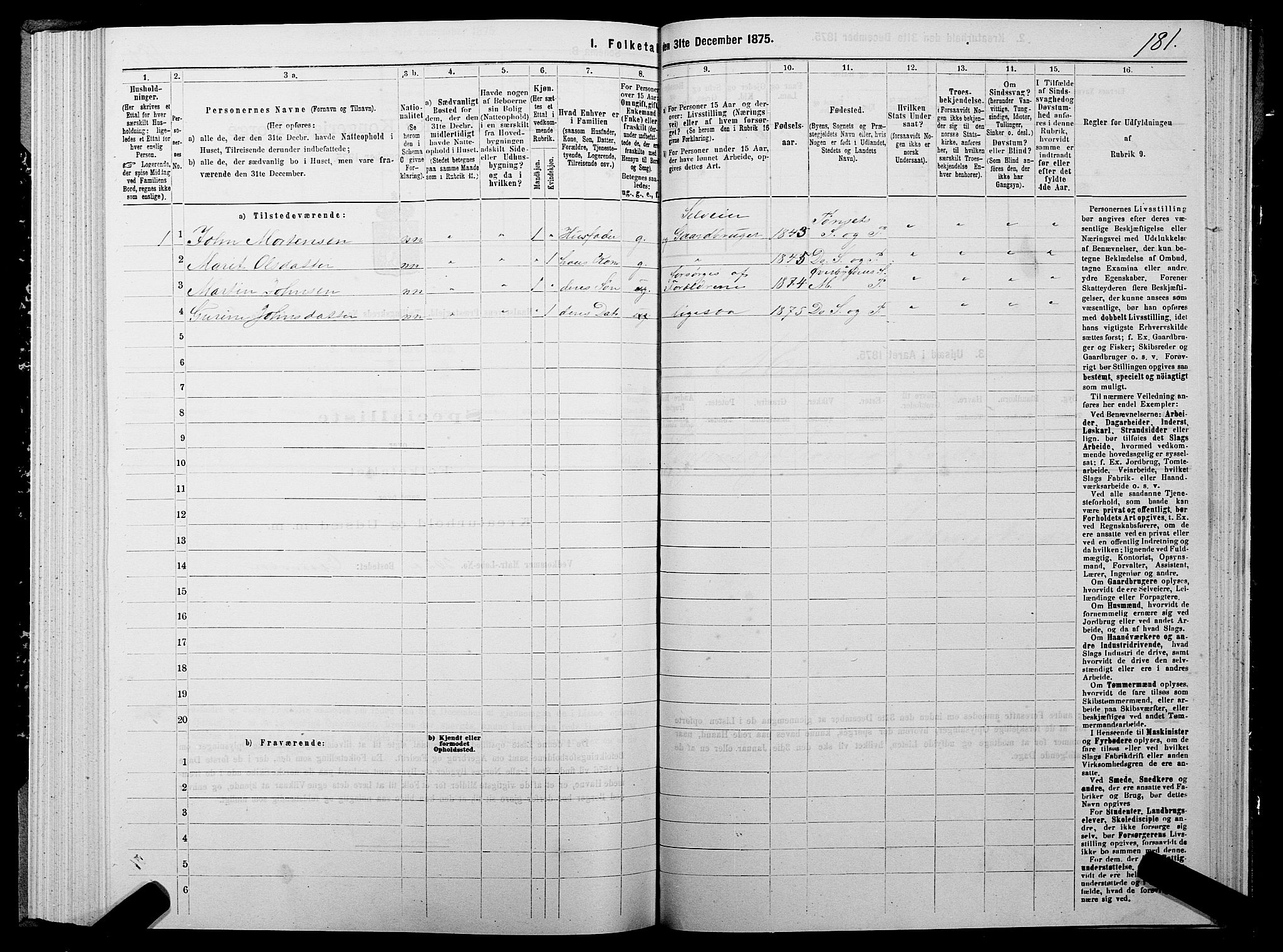 SATØ, 1875 census for 1924P Målselv, 1875, p. 3181