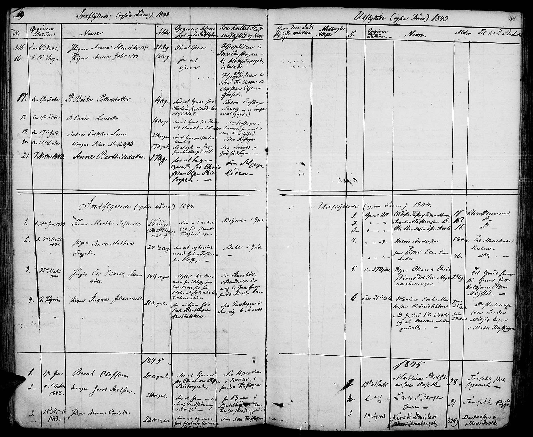 Hof prestekontor, SAH/PREST-038/H/Ha/Haa/L0007: Parish register (official) no. 7, 1841-1848, p. 259