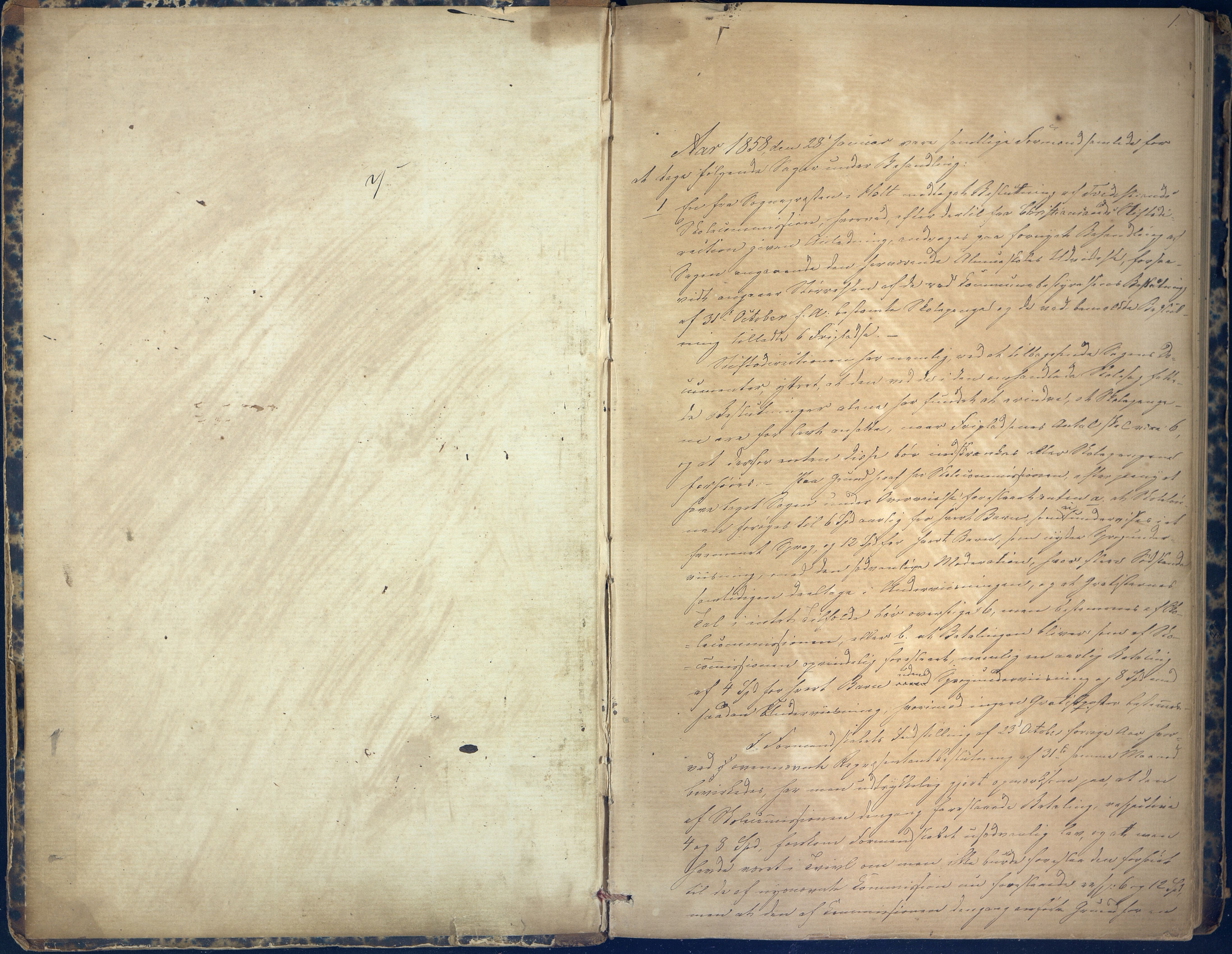 Tvedestrand kommune, AAMA/KA0902-PK/01/L0002: Møtebok, 1847-1873, p. 1