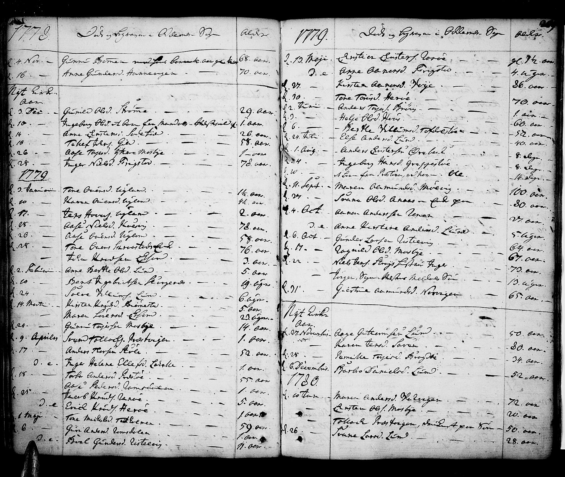 Oddernes sokneprestkontor, AV/SAK-1111-0033/F/Fa/Faa/L0004: Parish register (official) no. A 4, 1764-1820, p. 209