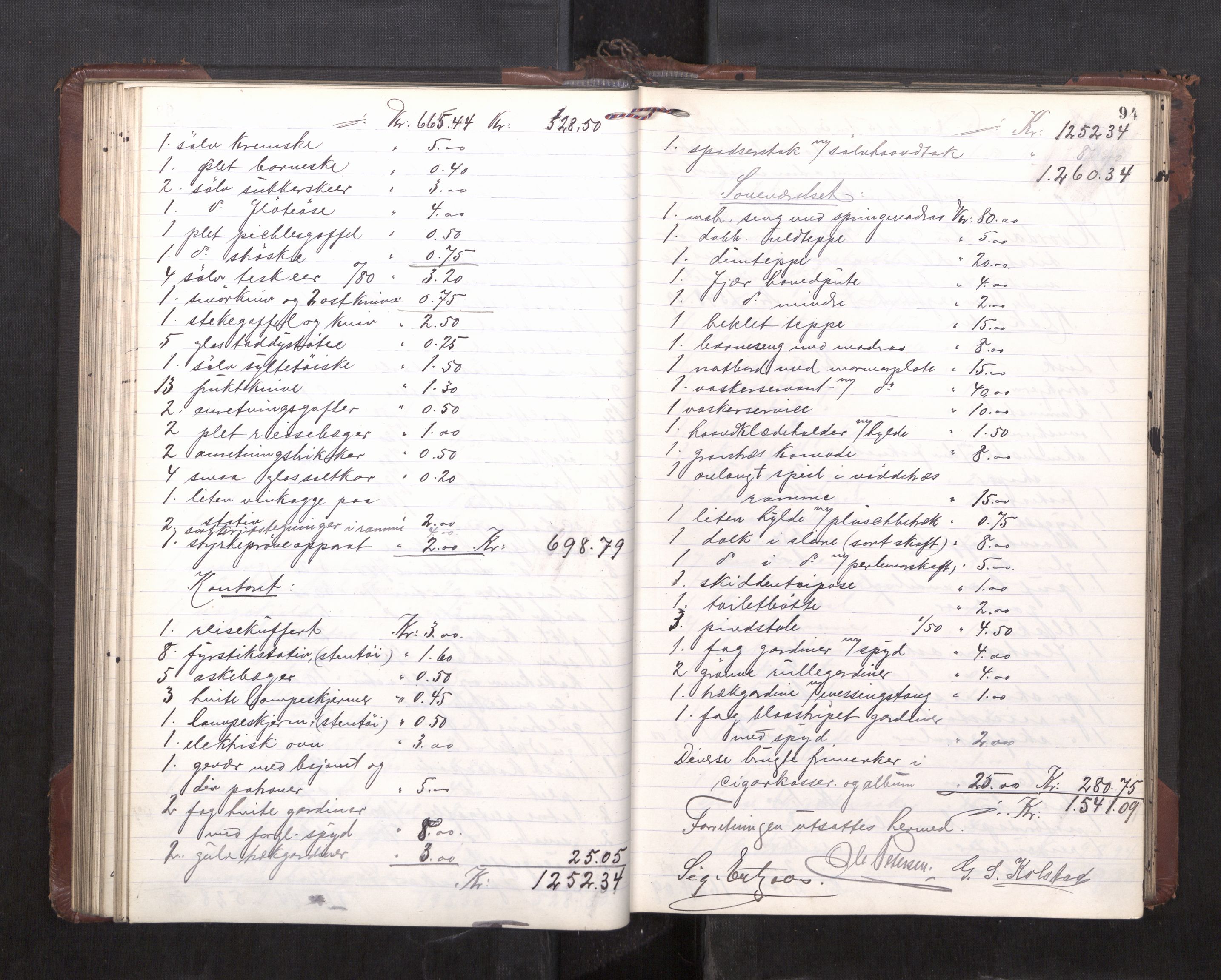 Trondheim byfogd, AV/SAT-A-0003/1/3/3C/L0036: Skifteregistreringsprotokoll - 14/4-24/9. (u/ register), 1915-1918, p. 94