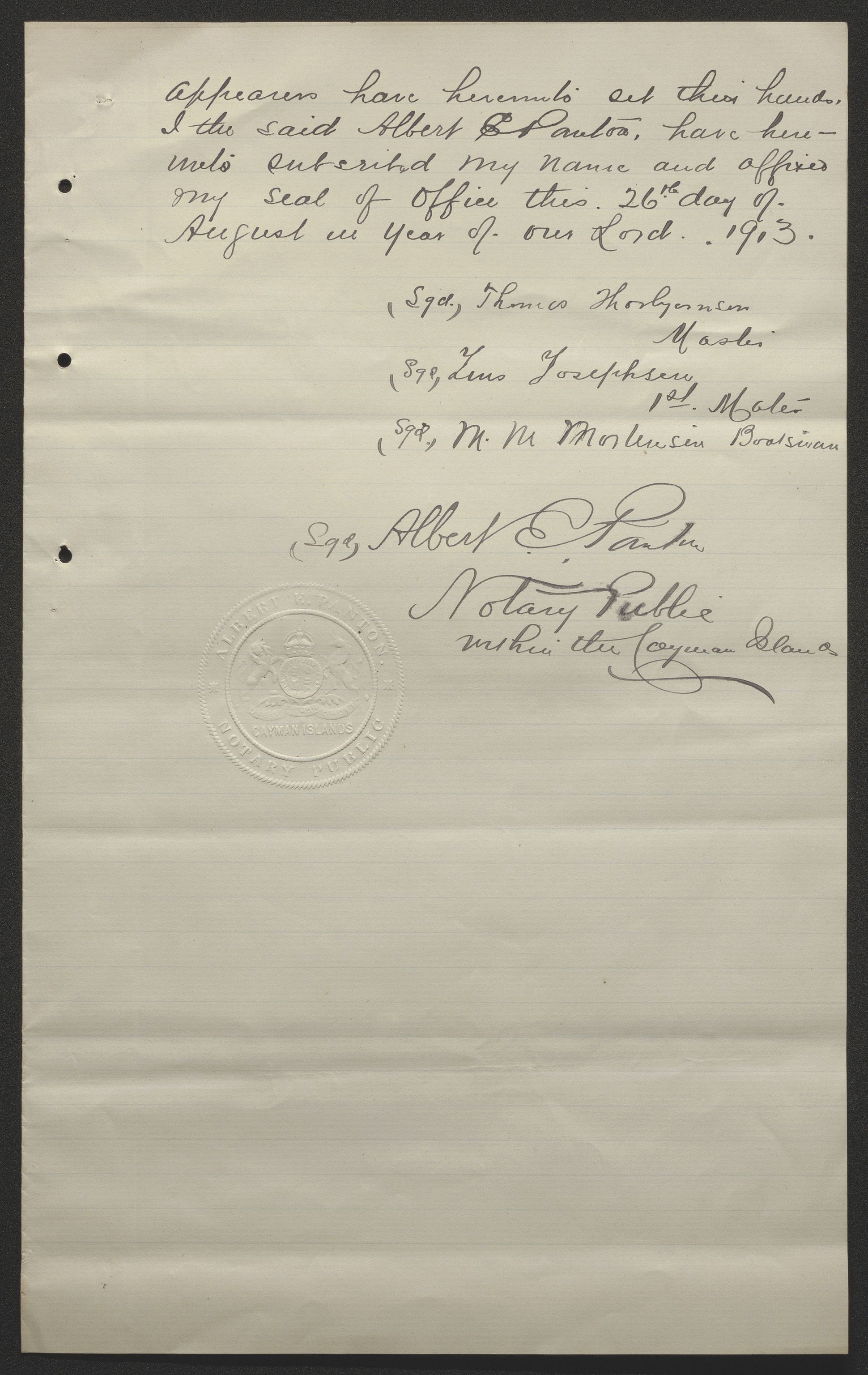 Sjøfartsdirektoratet med forløpere, skipsmapper slettede skip, RA/S-4998/F/Fa/L0411: --, 1869-1925, p. 400