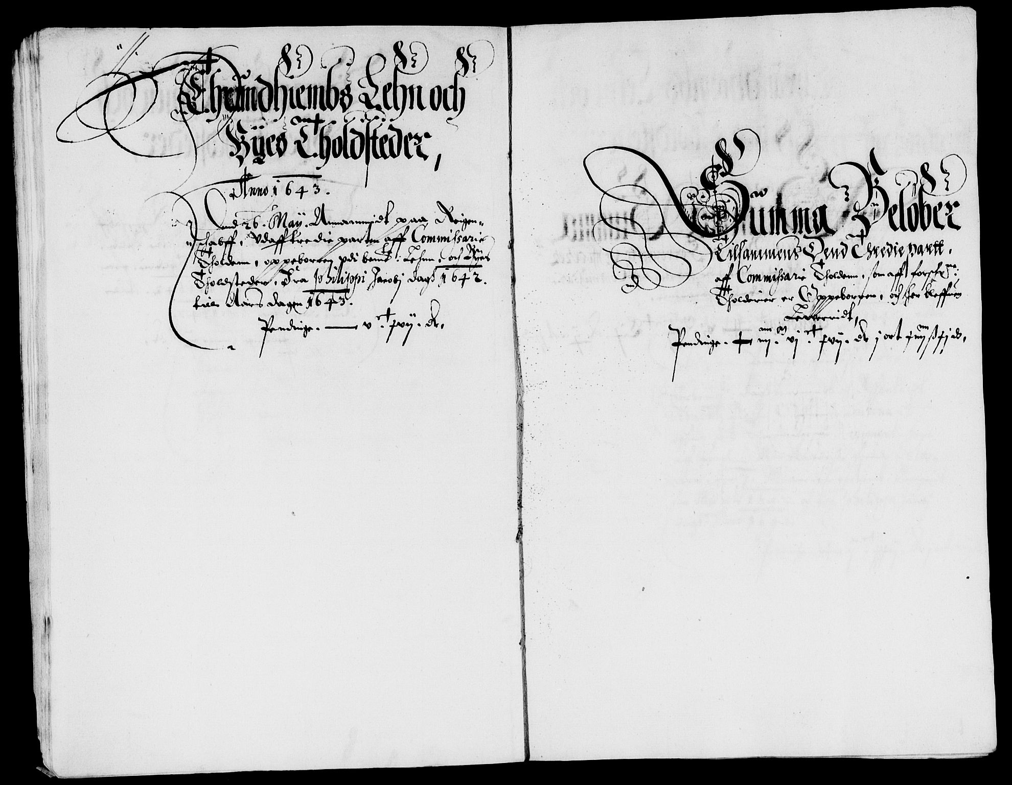 Rentekammeret inntil 1814, Reviderte regnskaper, Lensregnskaper, AV/RA-EA-5023/R/Rb/Rba/L0170: Akershus len, 1642-1644