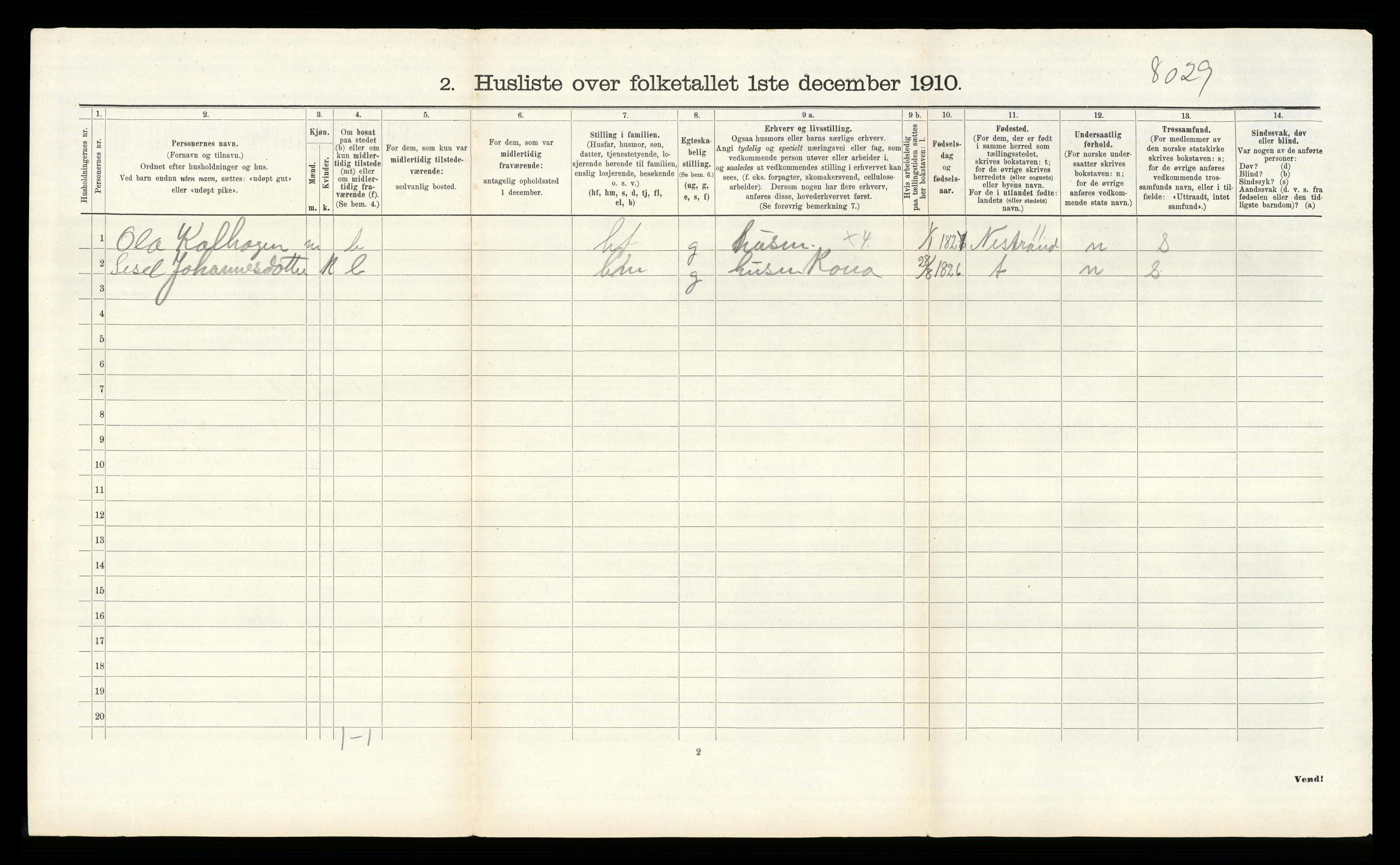 RA, 1910 census for Hjelmeland, 1910, p. 161