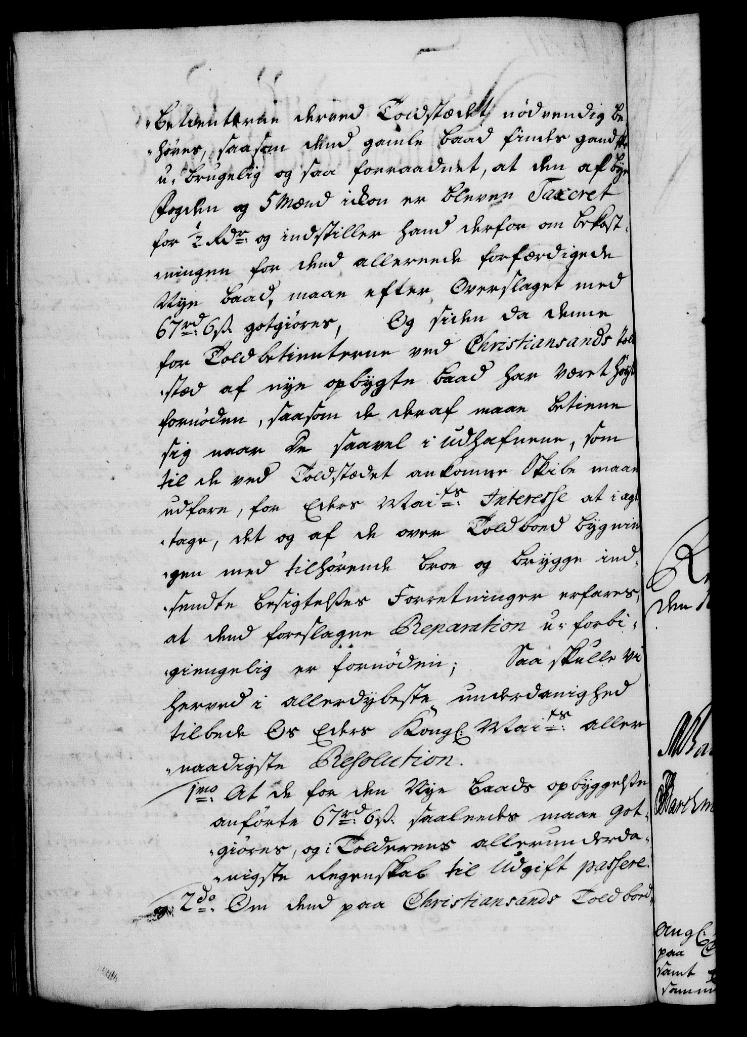 Rentekammeret, Kammerkanselliet, RA/EA-3111/G/Gf/Gfa/L0025: Norsk relasjons- og resolusjonsprotokoll (merket RK 52.25), 1742, p. 243
