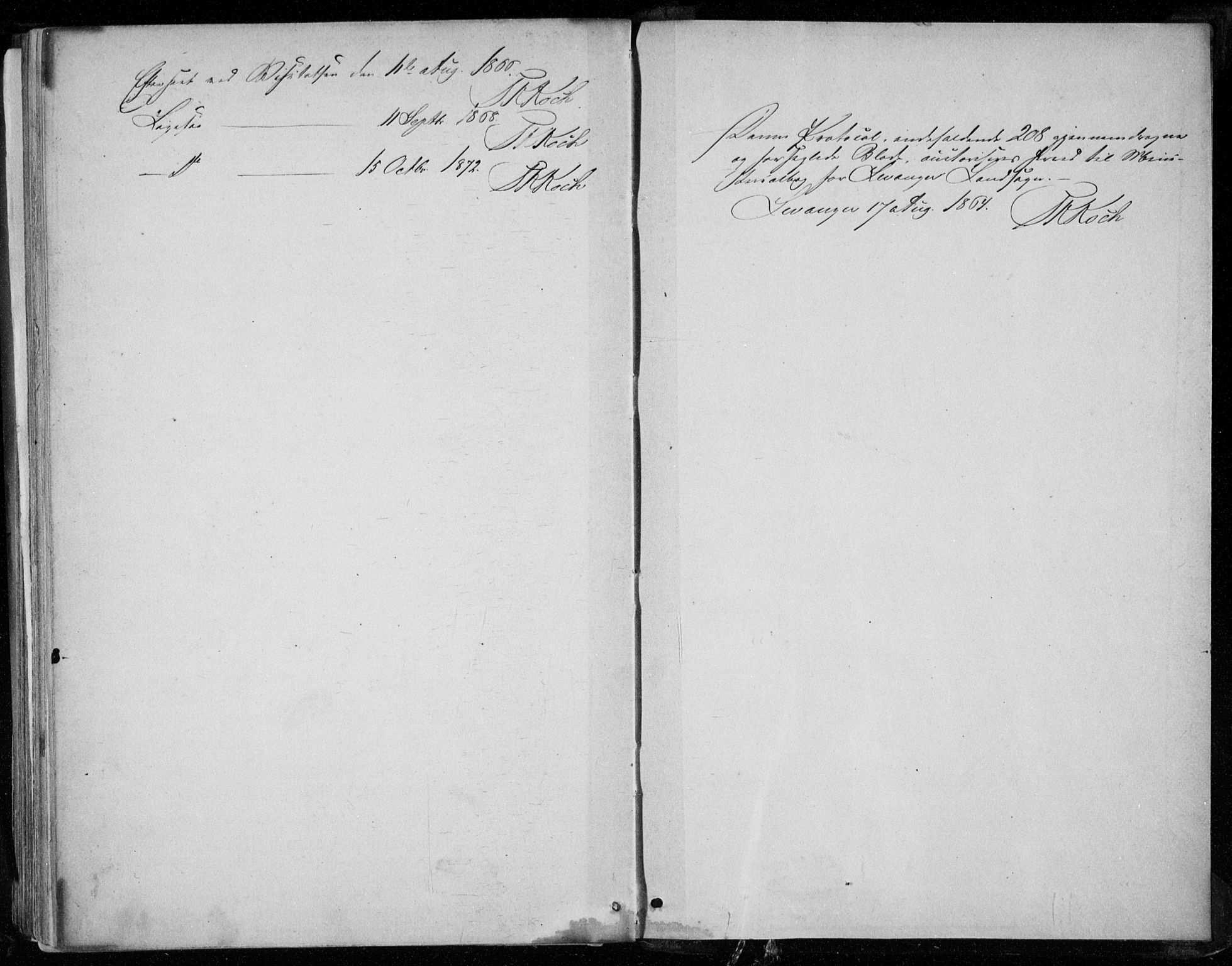 Ministerialprotokoller, klokkerbøker og fødselsregistre - Nord-Trøndelag, AV/SAT-A-1458/721/L0206: Parish register (official) no. 721A01, 1864-1874