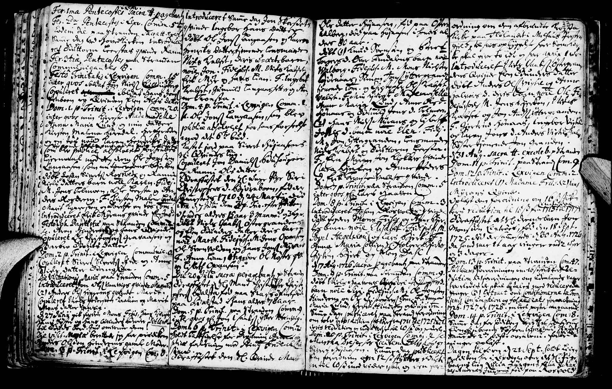 Ministerialprotokoller, klokkerbøker og fødselsregistre - Nord-Trøndelag, SAT/A-1458/701/L0001: Parish register (official) no. 701A01, 1717-1731, p. 33