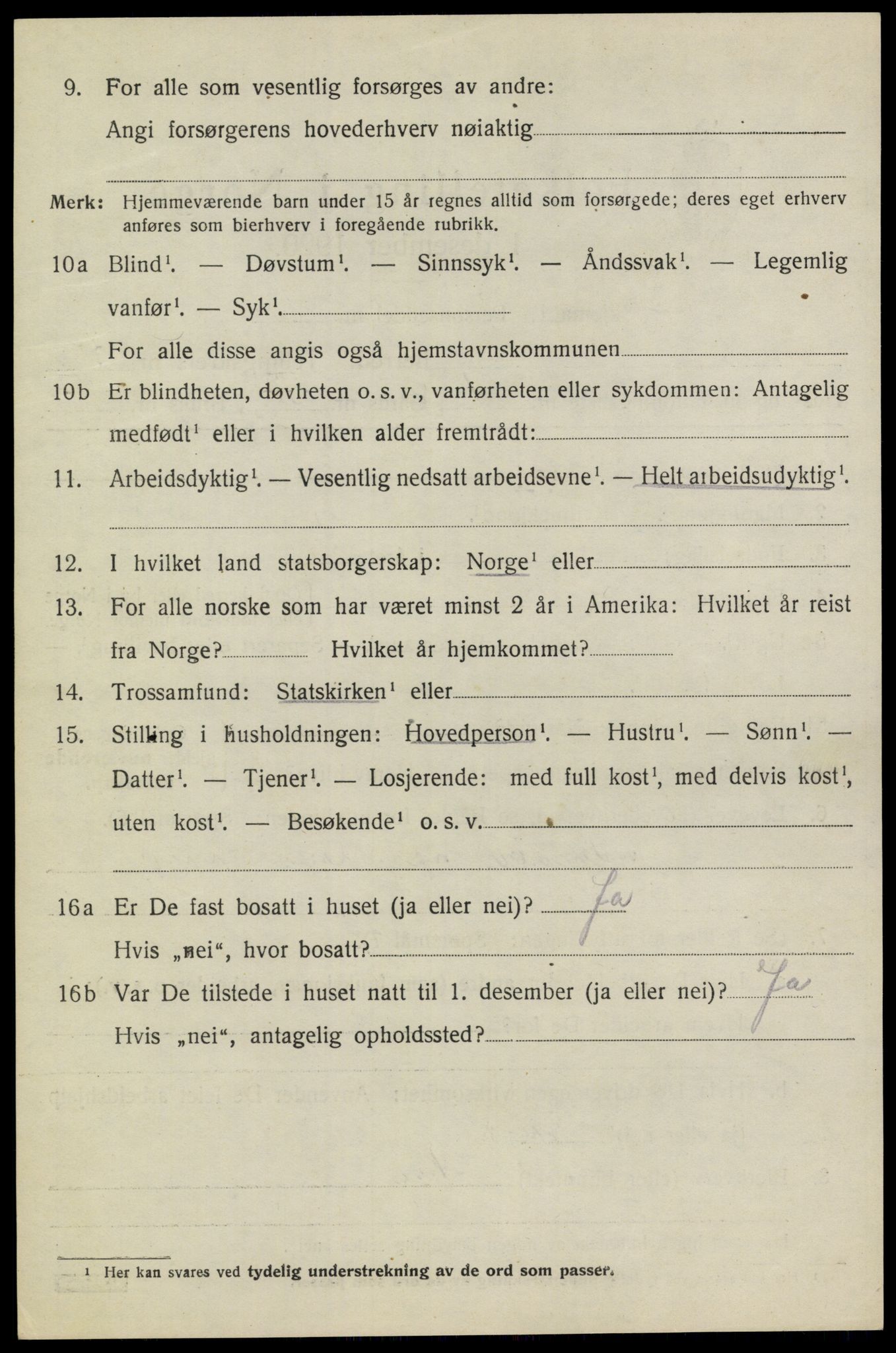 SAKO, 1920 census for Heddal, 1920, p. 6239