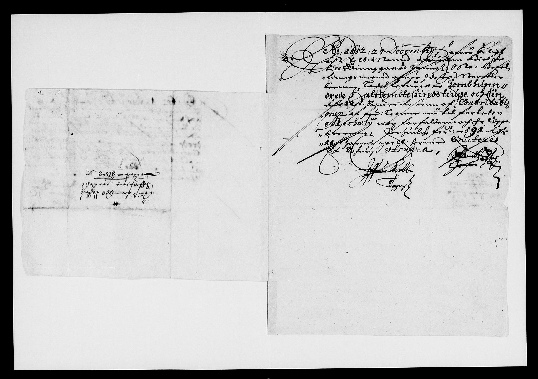 Rentekammeret inntil 1814, Reviderte regnskaper, Lensregnskaper, AV/RA-EA-5023/R/Rb/Rbb/L0006: Idd og Marker len, 1650-1656