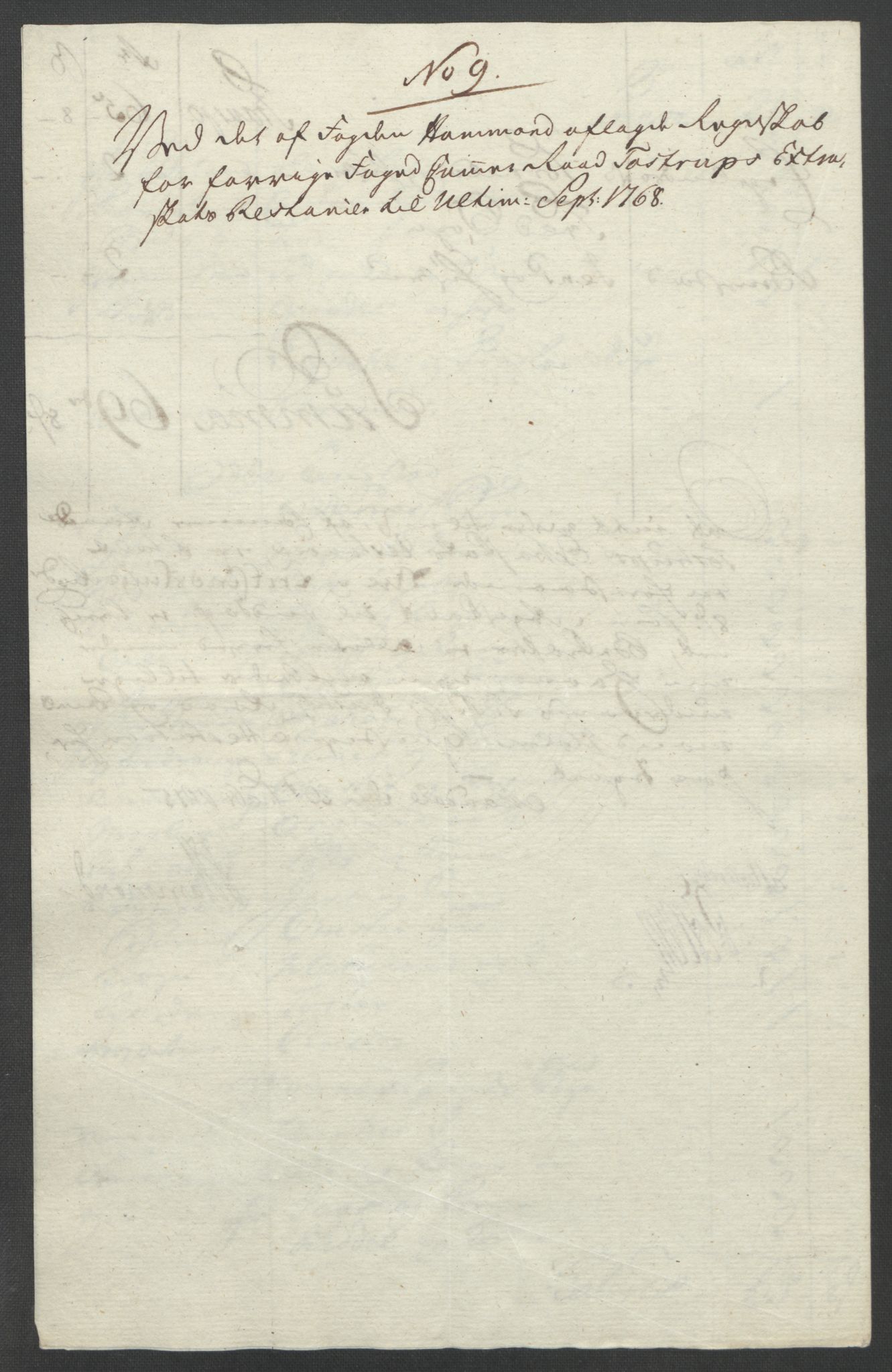 Rentekammeret inntil 1814, Reviderte regnskaper, Fogderegnskap, AV/RA-EA-4092/R45/L2704: Ekstraskatten Lista og Mandal, 1762-1768, p. 426