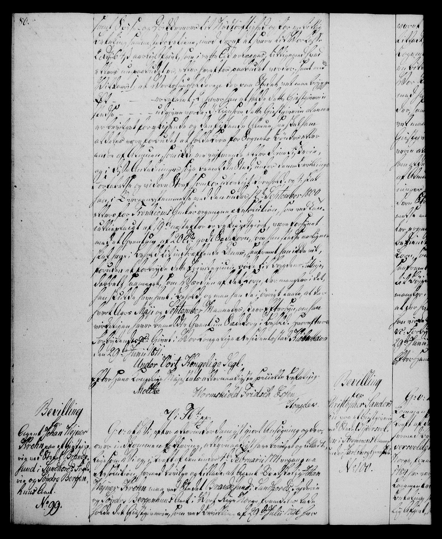 Rentekammeret, Kammerkanselliet, RA/EA-3111/G/Gg/Gga/L0020: Norsk ekspedisjonsprotokoll med register (merket RK 53.20), 1811-1814, p. 80