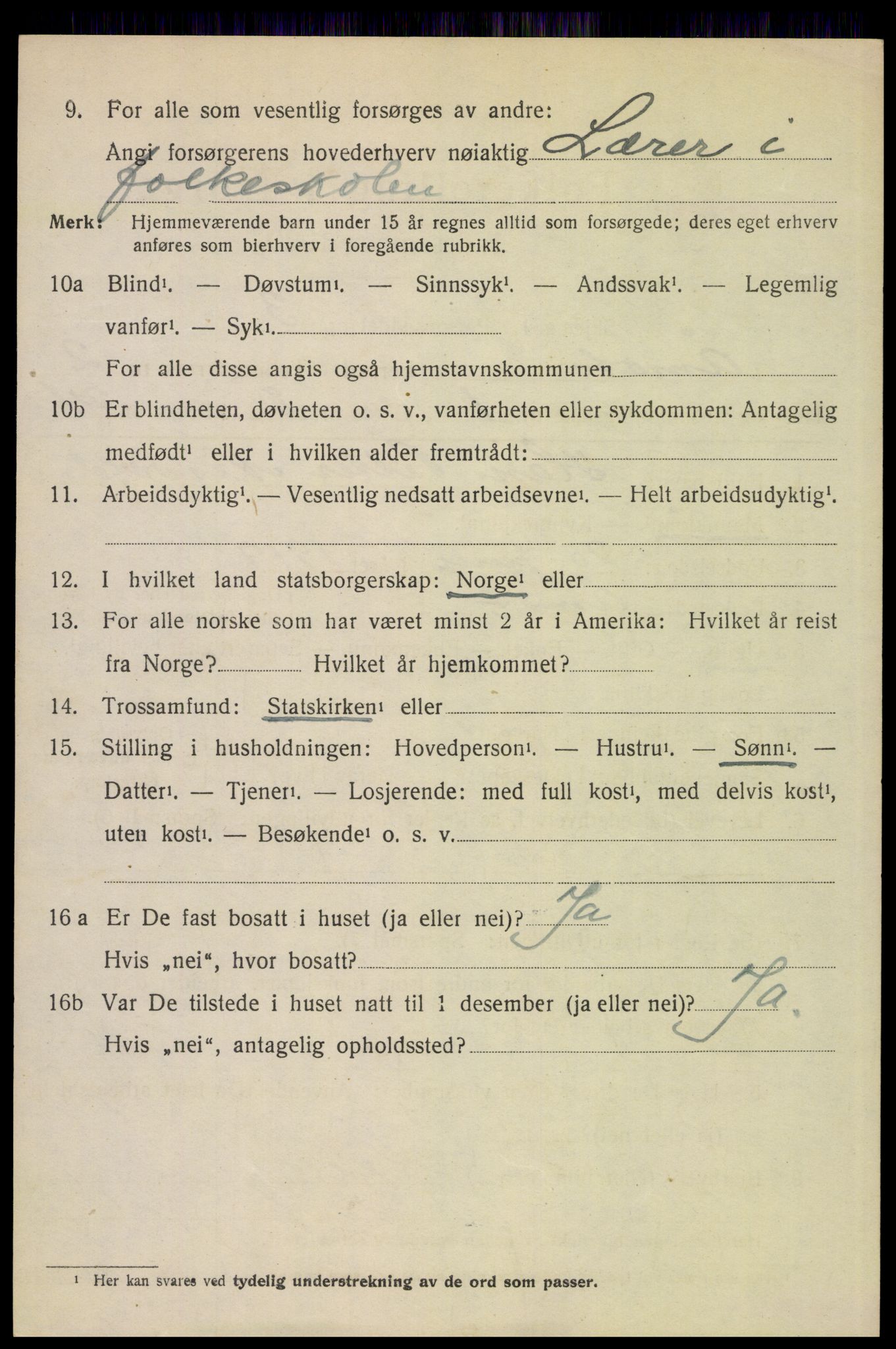 SAH, 1920 census for Åmot, 1920, p. 3838