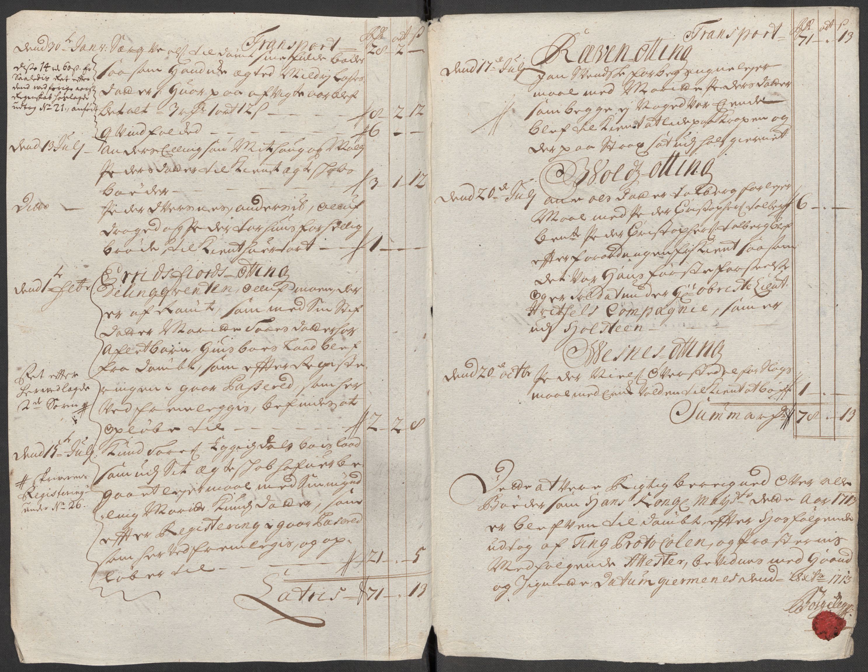 Rentekammeret inntil 1814, Reviderte regnskaper, Fogderegnskap, AV/RA-EA-4092/R55/L3662: Fogderegnskap Romsdal, 1713-1714, p. 186