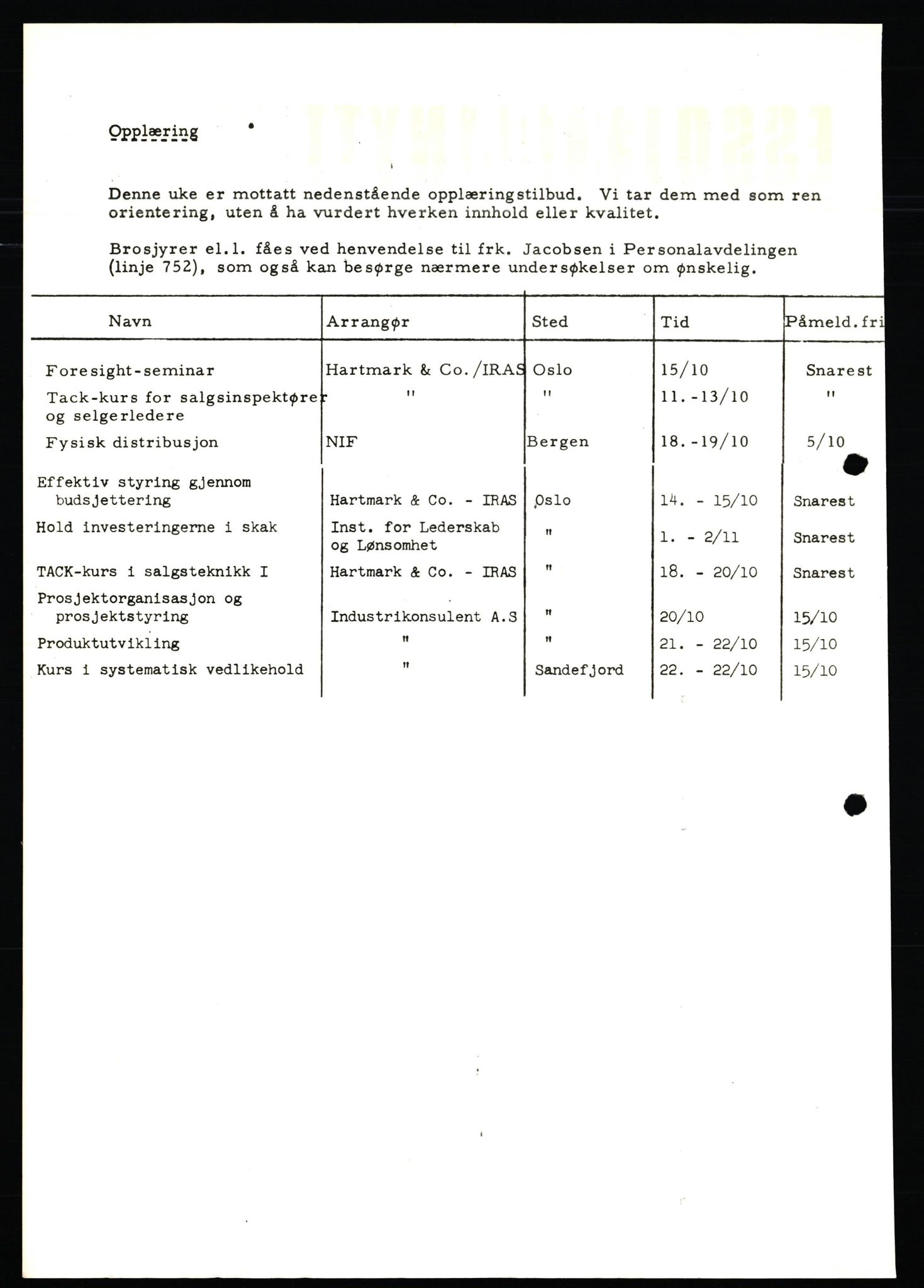 Pa 0982 - Esso Norge A/S, AV/SAST-A-100448/X/Xd/L0004: Esso Extra Nytt, 1963-1976