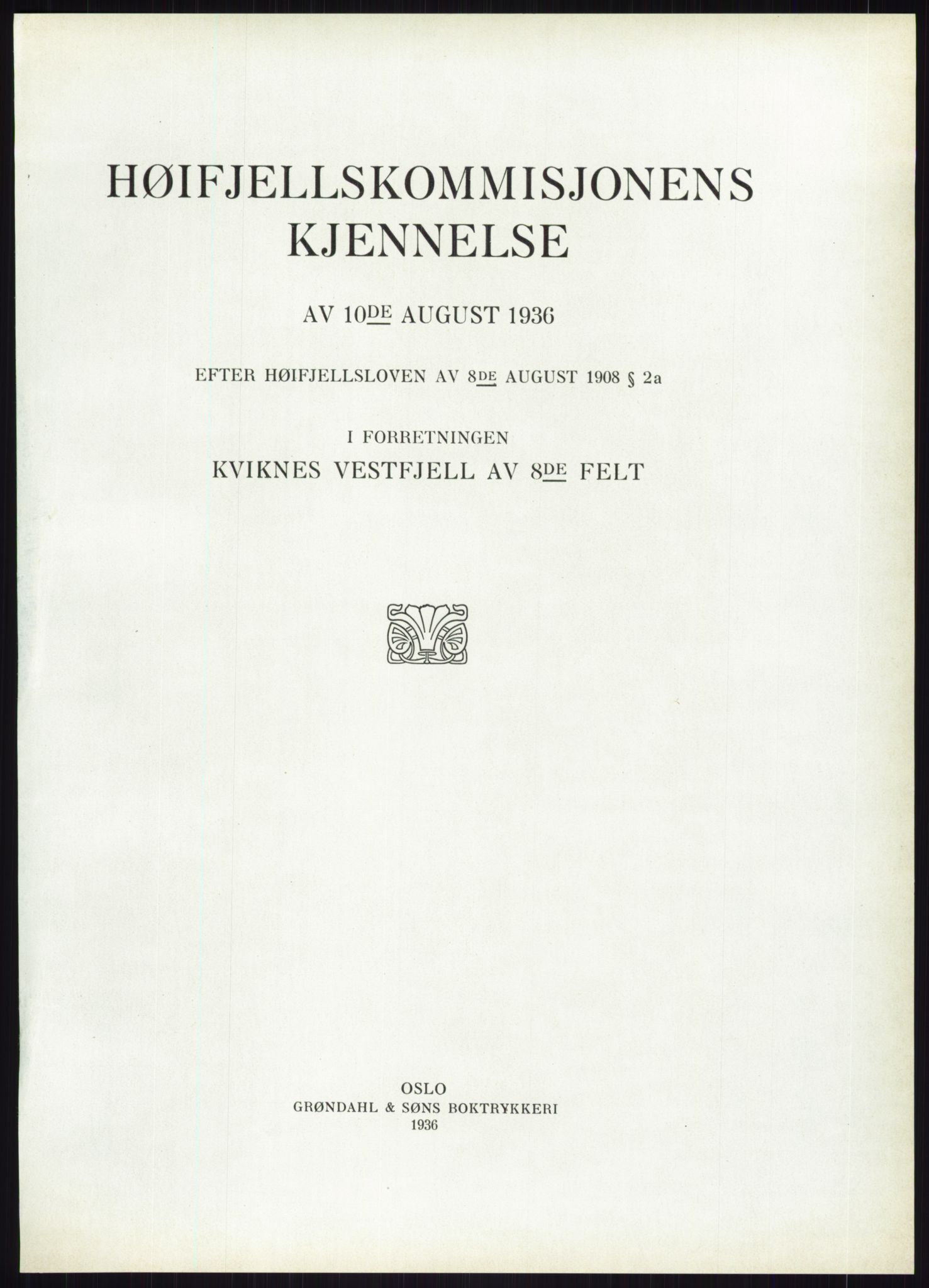 Høyfjellskommisjonen, RA/S-1546/X/Xa/L0001: Nr. 1-33, 1909-1953, p. 3716