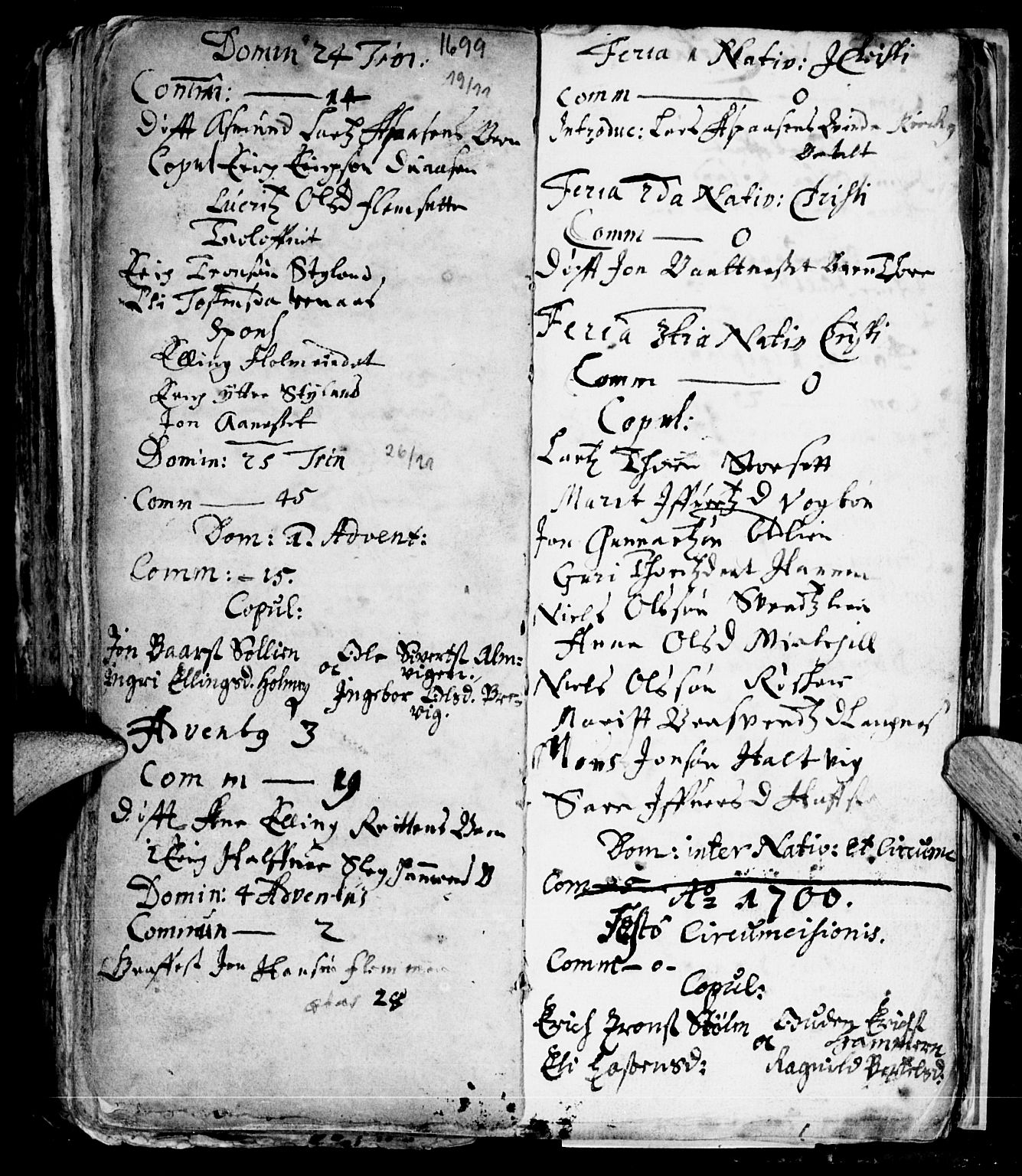 Ministerialprotokoller, klokkerbøker og fødselsregistre - Møre og Romsdal, SAT/A-1454/586/L0976: Parish register (official) no. 586A02, 1664-1702