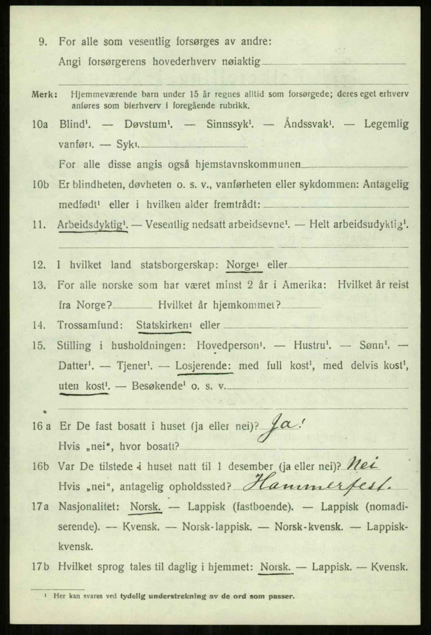 SATØ, 1920 census for Målselv, 1920, p. 6732