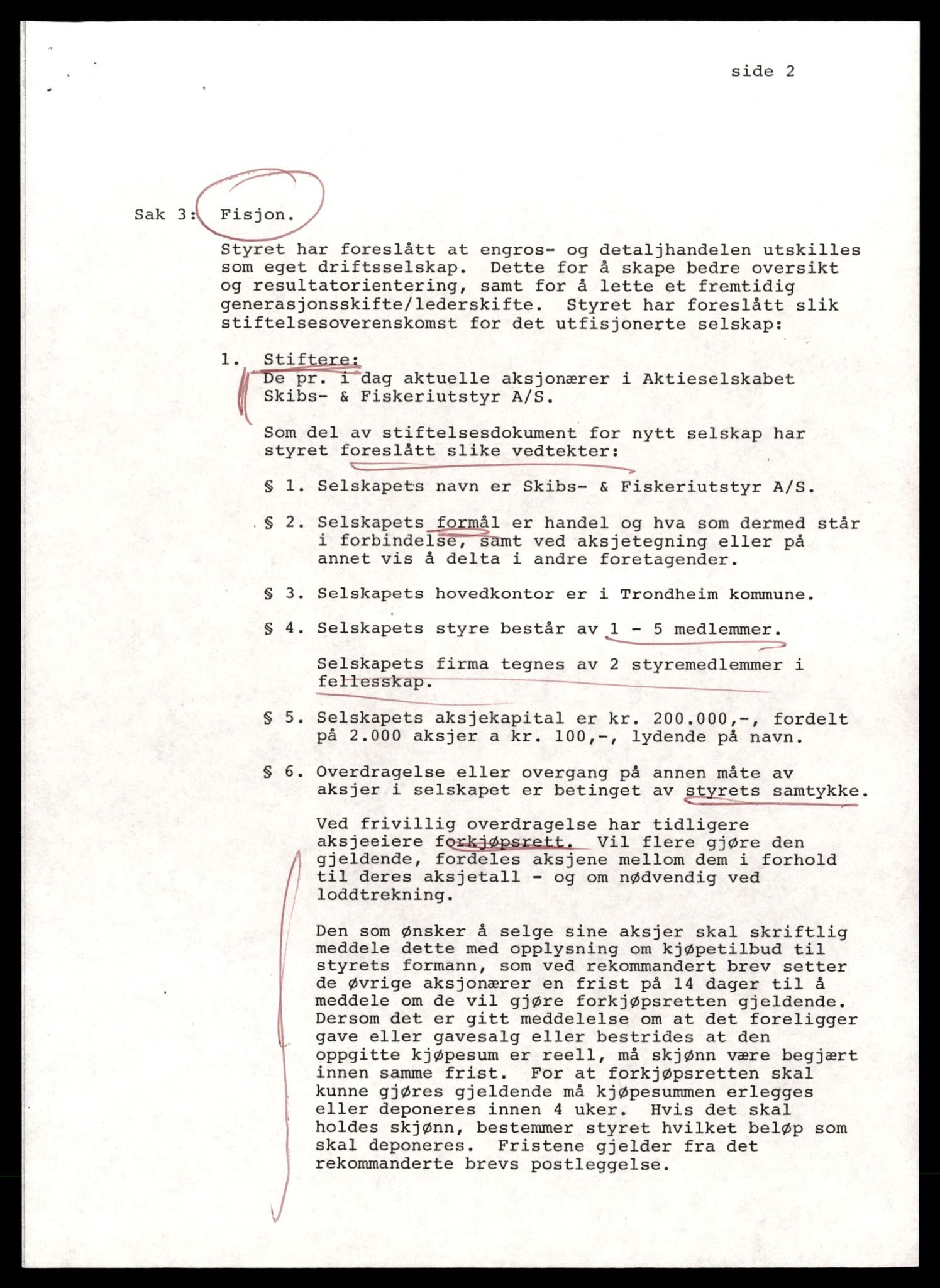 Trondheim byfogd, AV/SAT-A-0003/2/J/Jd/Jdd/L0049: Aksjeselskap, Ski-Smi, 1944-1990, p. 9
