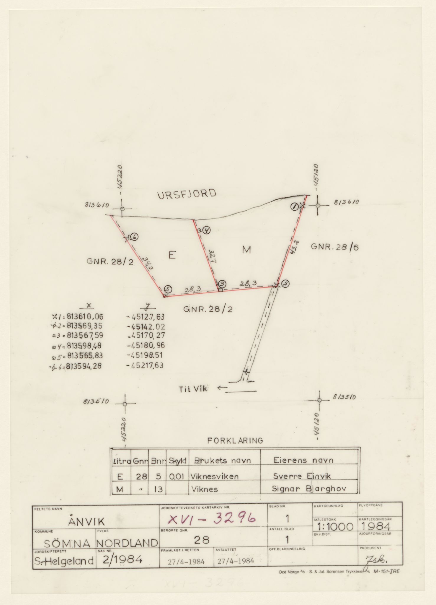 Jordskifteverkets kartarkiv, RA/S-3929/T, 1859-1988, p. 4295