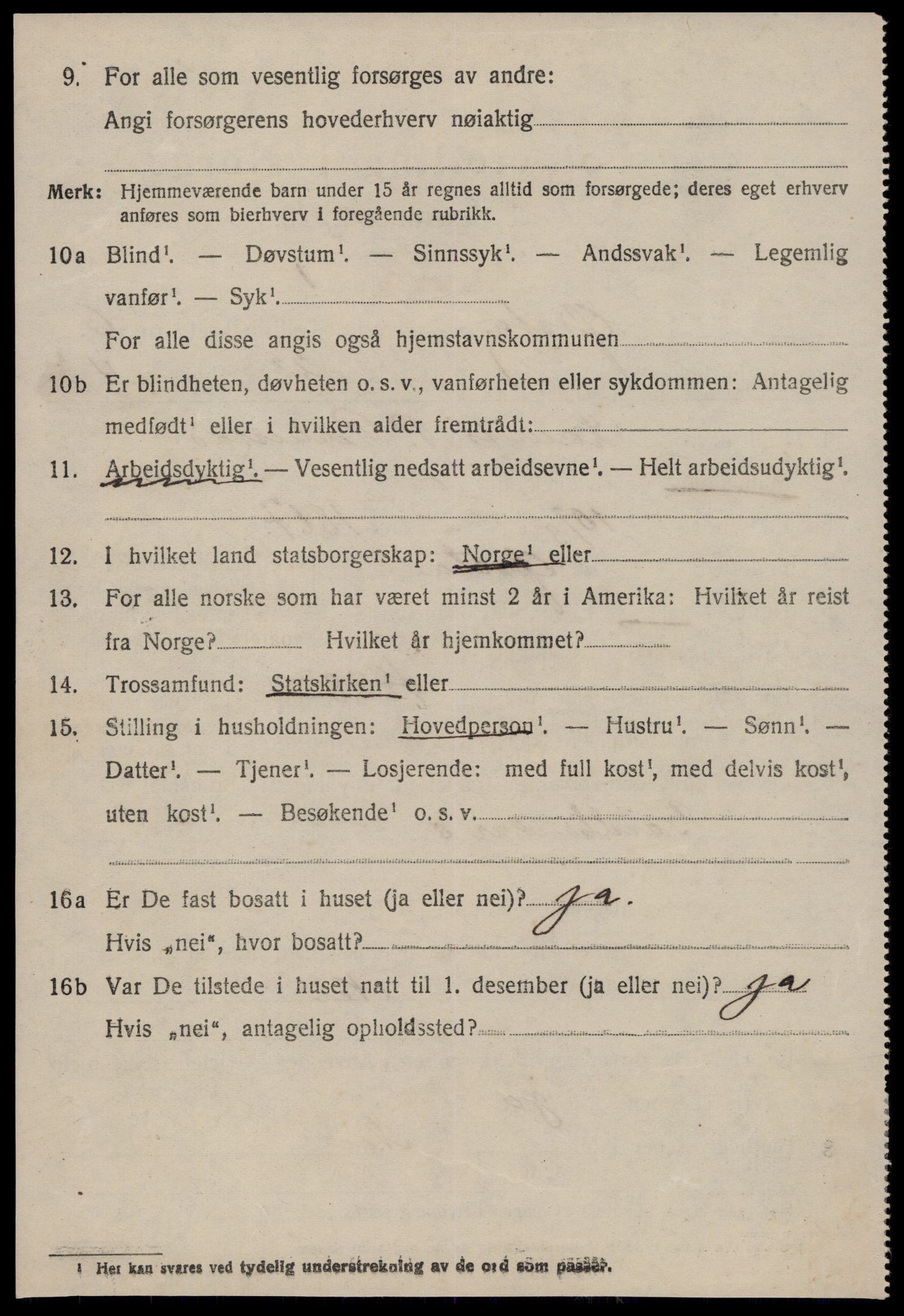 SAT, 1920 census for Ørsta, 1920, p. 4797