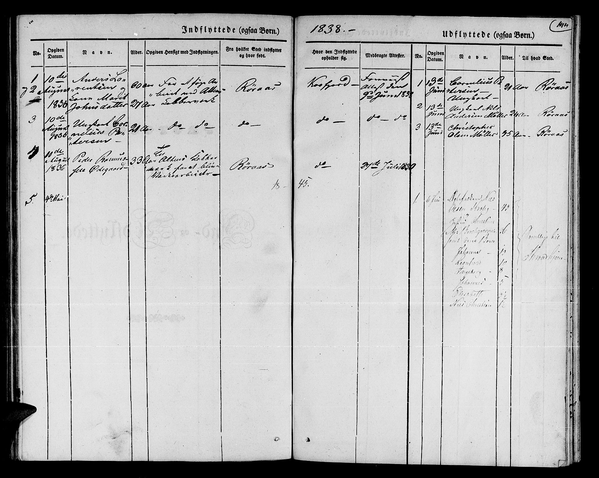 Talvik sokneprestkontor, AV/SATØ-S-1337/H/Ha/L0015kirke: Parish register (official) no. 15, 1837-1847, p. 144