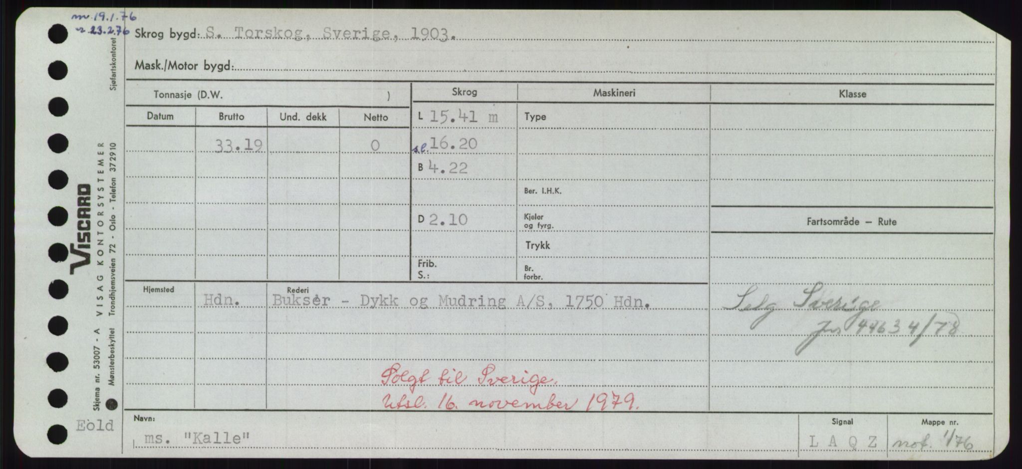 Sjøfartsdirektoratet med forløpere, Skipsmålingen, AV/RA-S-1627/H/Hd/L0020: Fartøy, K-Kon, p. 21