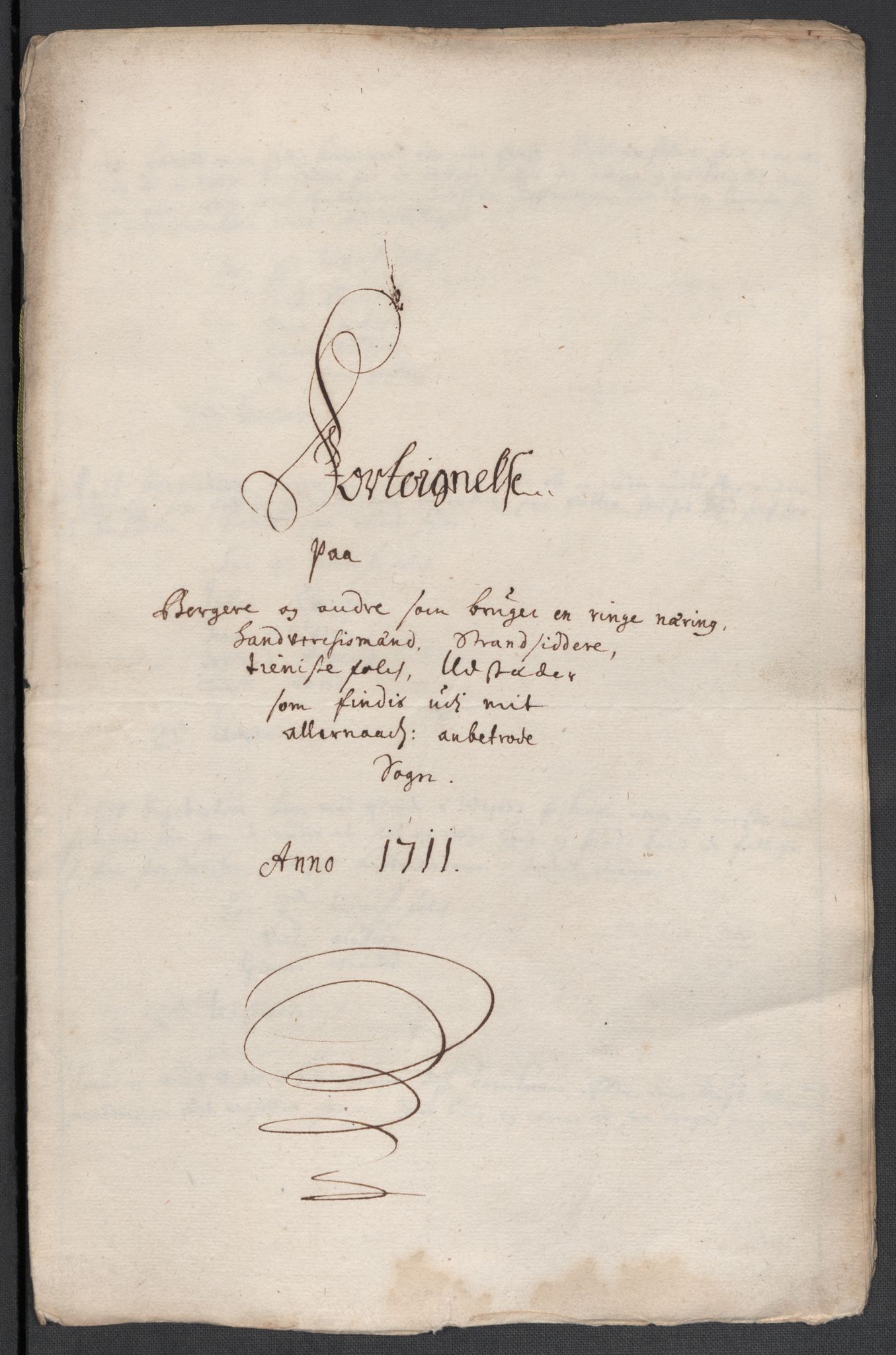 Rentekammeret inntil 1814, Reviderte regnskaper, Fogderegnskap, AV/RA-EA-4092/R56/L3745: Fogderegnskap Nordmøre, 1711, p. 138