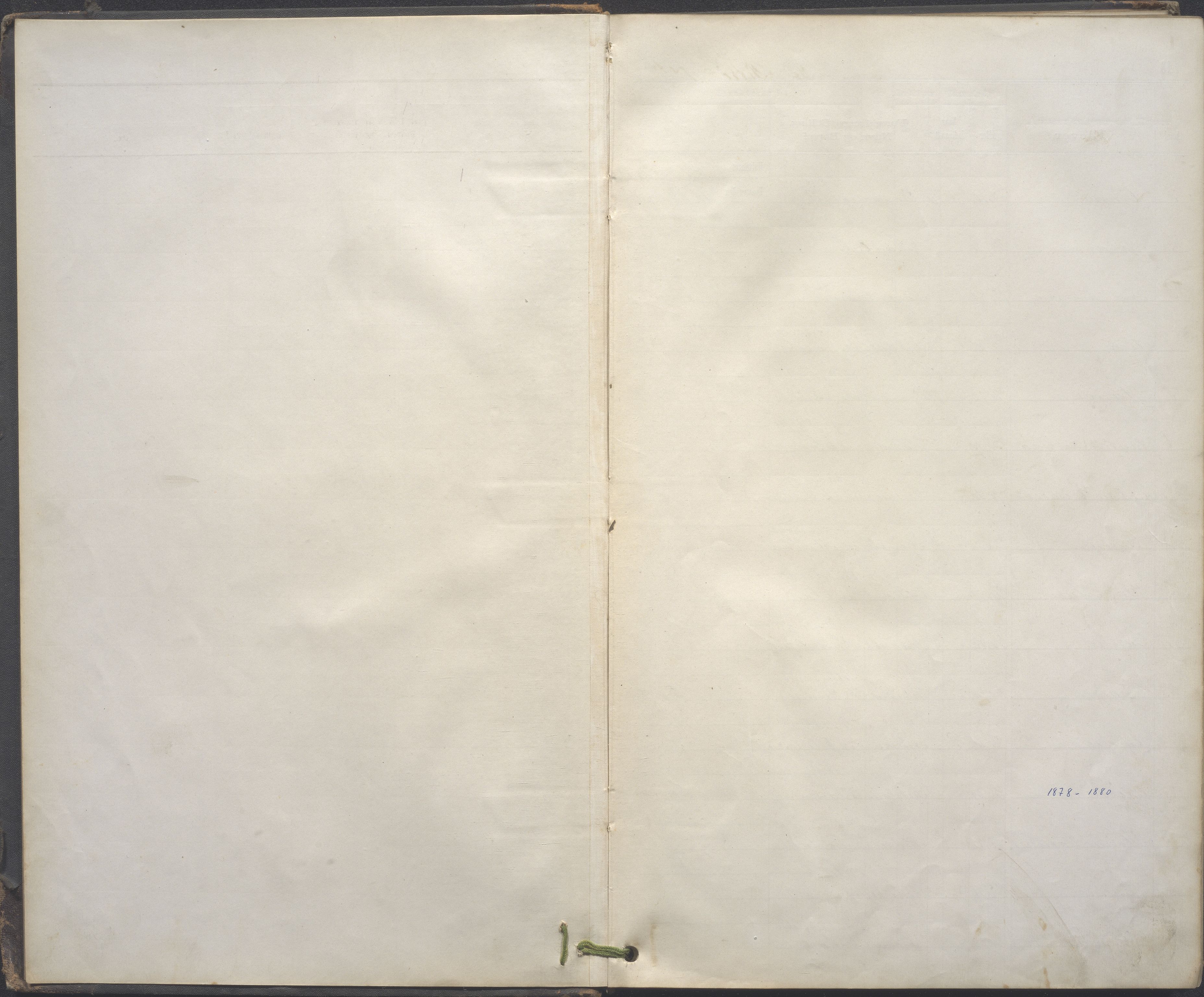 A-0504. Stavanger kommune. Petri skole, BYST/A-0504/G/Gc/L0001: Karakterprotokoll, 1878-1880