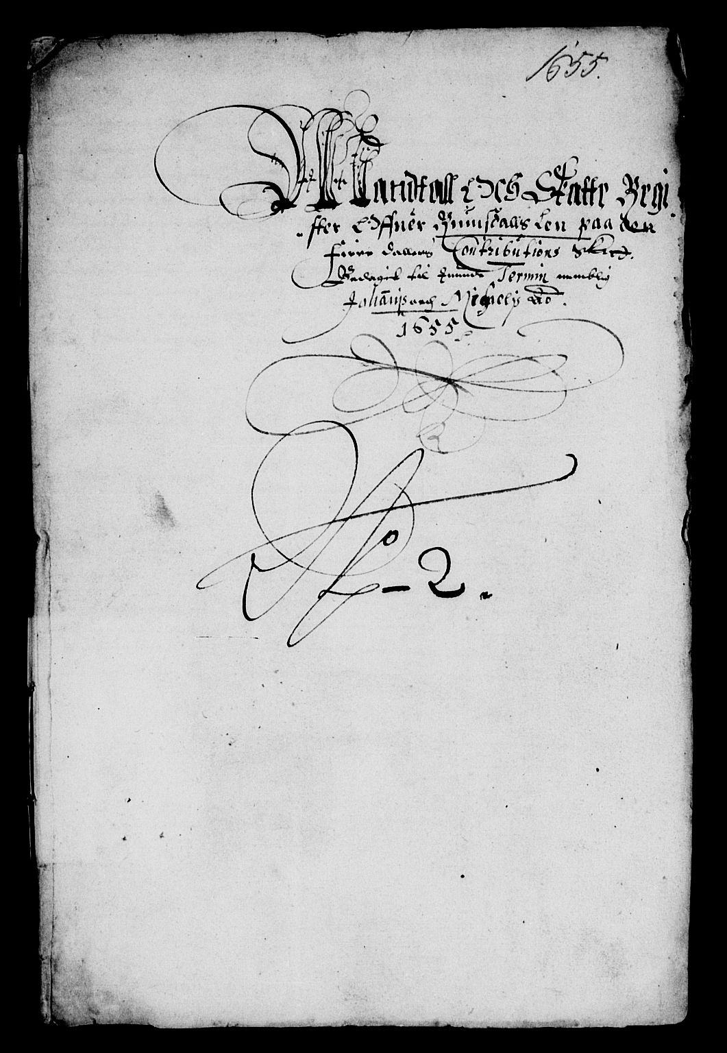 Rentekammeret inntil 1814, Reviderte regnskaper, Lensregnskaper, RA/EA-5023/R/Rb/Rbw/L0121: Trondheim len, 1655-1656