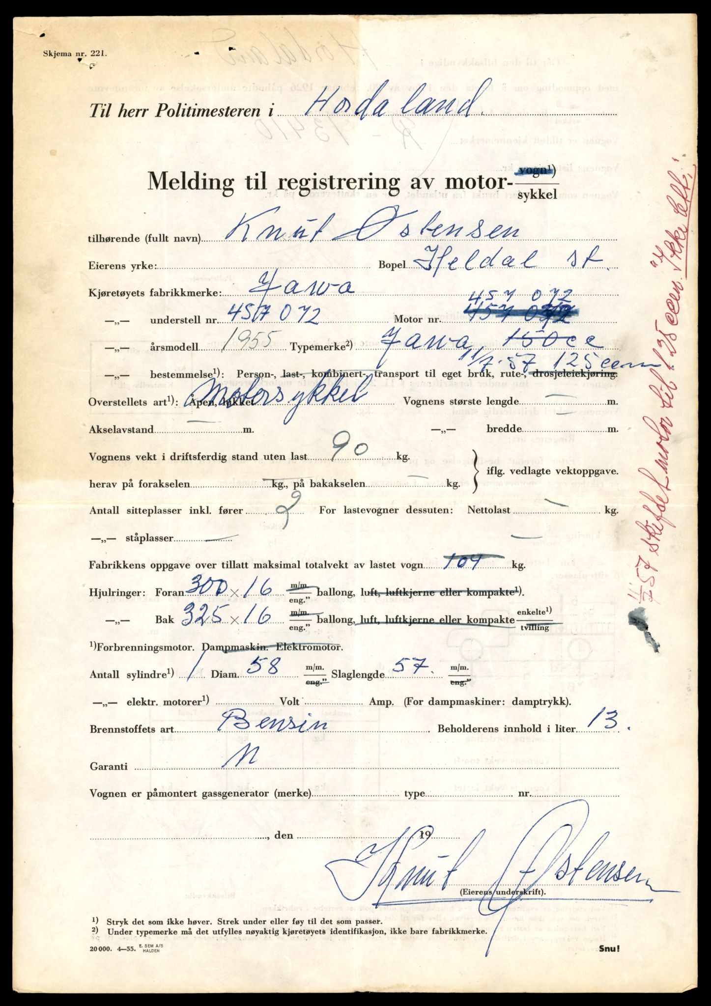 Møre og Romsdal vegkontor - Ålesund trafikkstasjon, AV/SAT-A-4099/F/Fe/L0041: Registreringskort for kjøretøy T 13710 - T 13905, 1927-1998, p. 2157