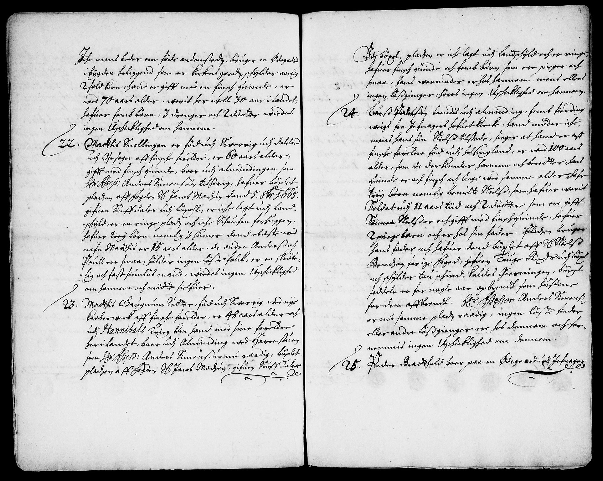 Danske Kanselli, Skapsaker, AV/RA-EA-4061/F/L0083/0002: Skap 15, pakke 125F-135 / Skap 15, pakke 125G, litra A, 1686, p. 26