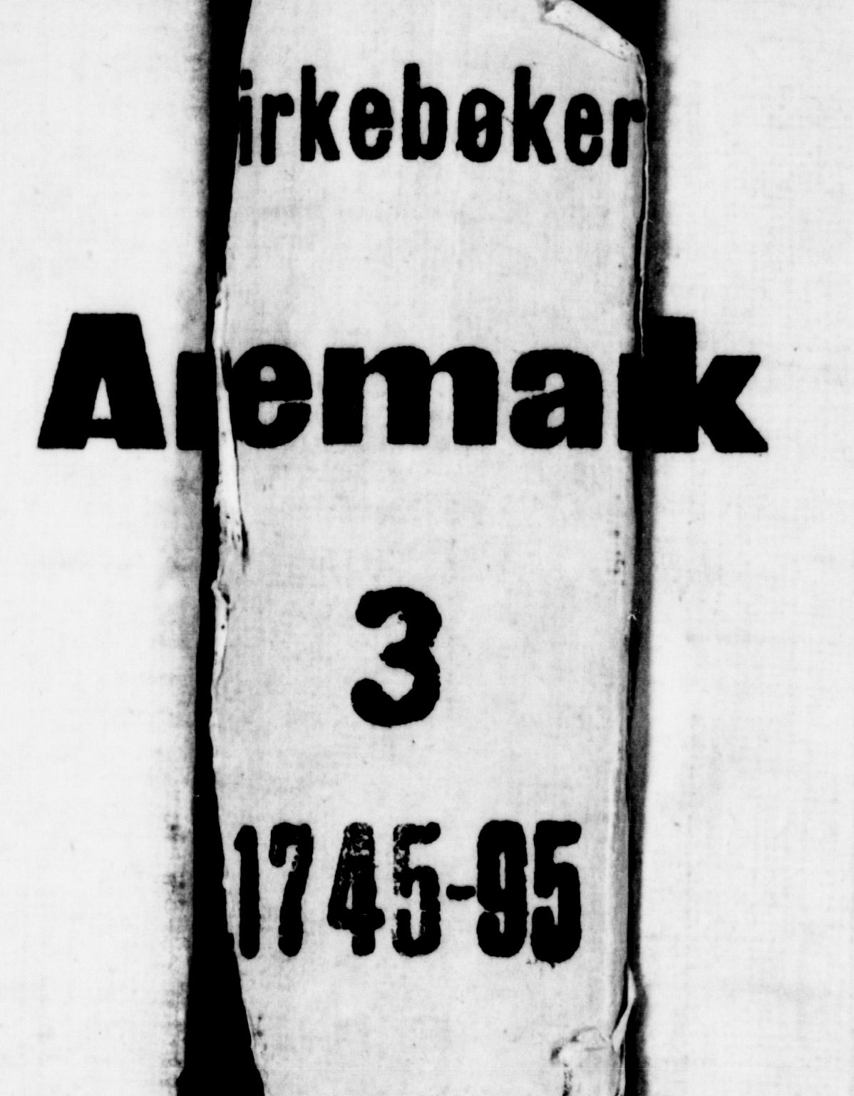 Aremark prestekontor Kirkebøker, AV/SAO-A-10899/F/Fa/L0003: Parish register (official) no. I 3, 1745-1795