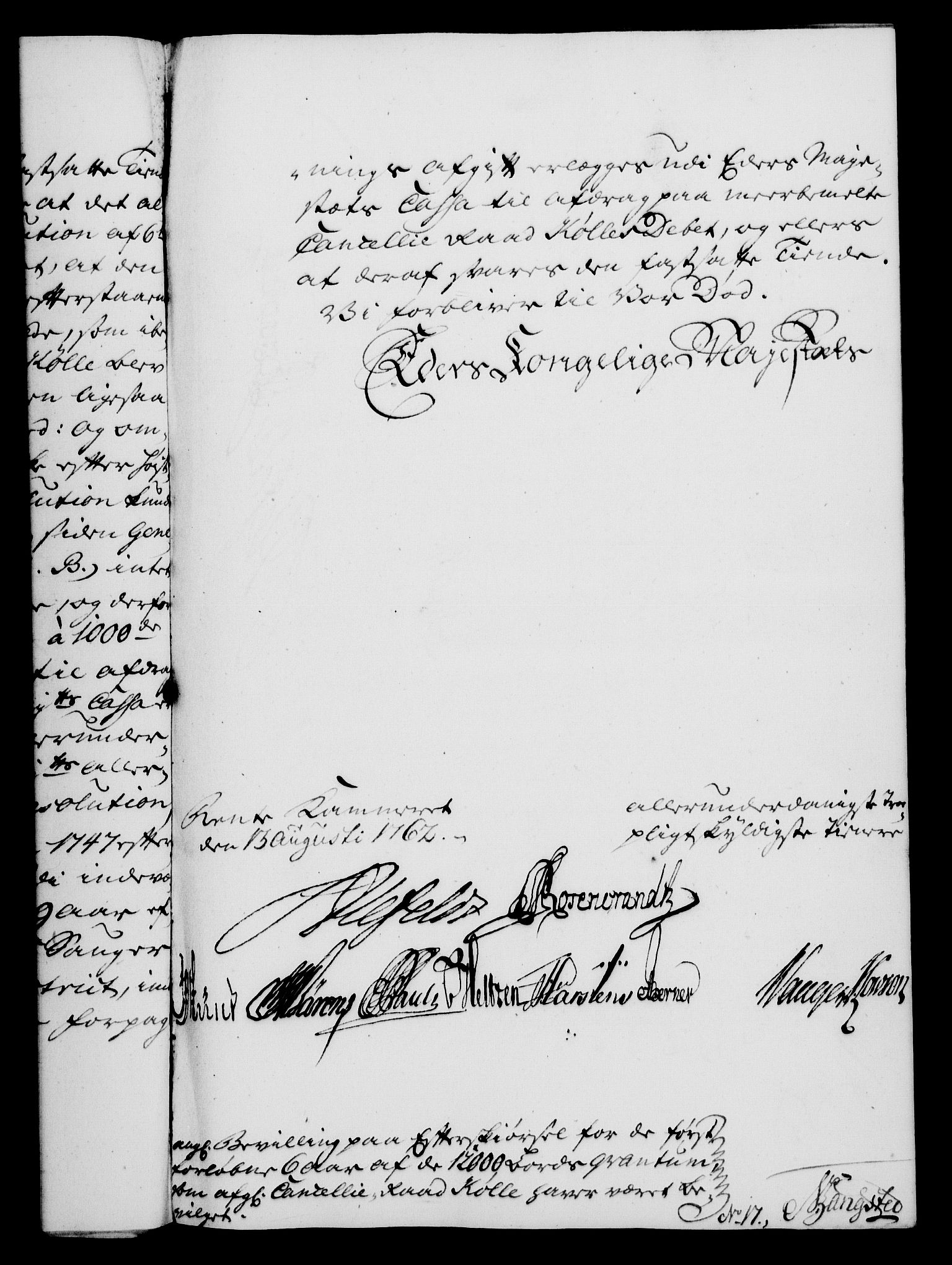 Rentekammeret, Kammerkanselliet, AV/RA-EA-3111/G/Gf/Gfa/L0044: Norsk relasjons- og resolusjonsprotokoll (merket RK 52.44), 1762, p. 363