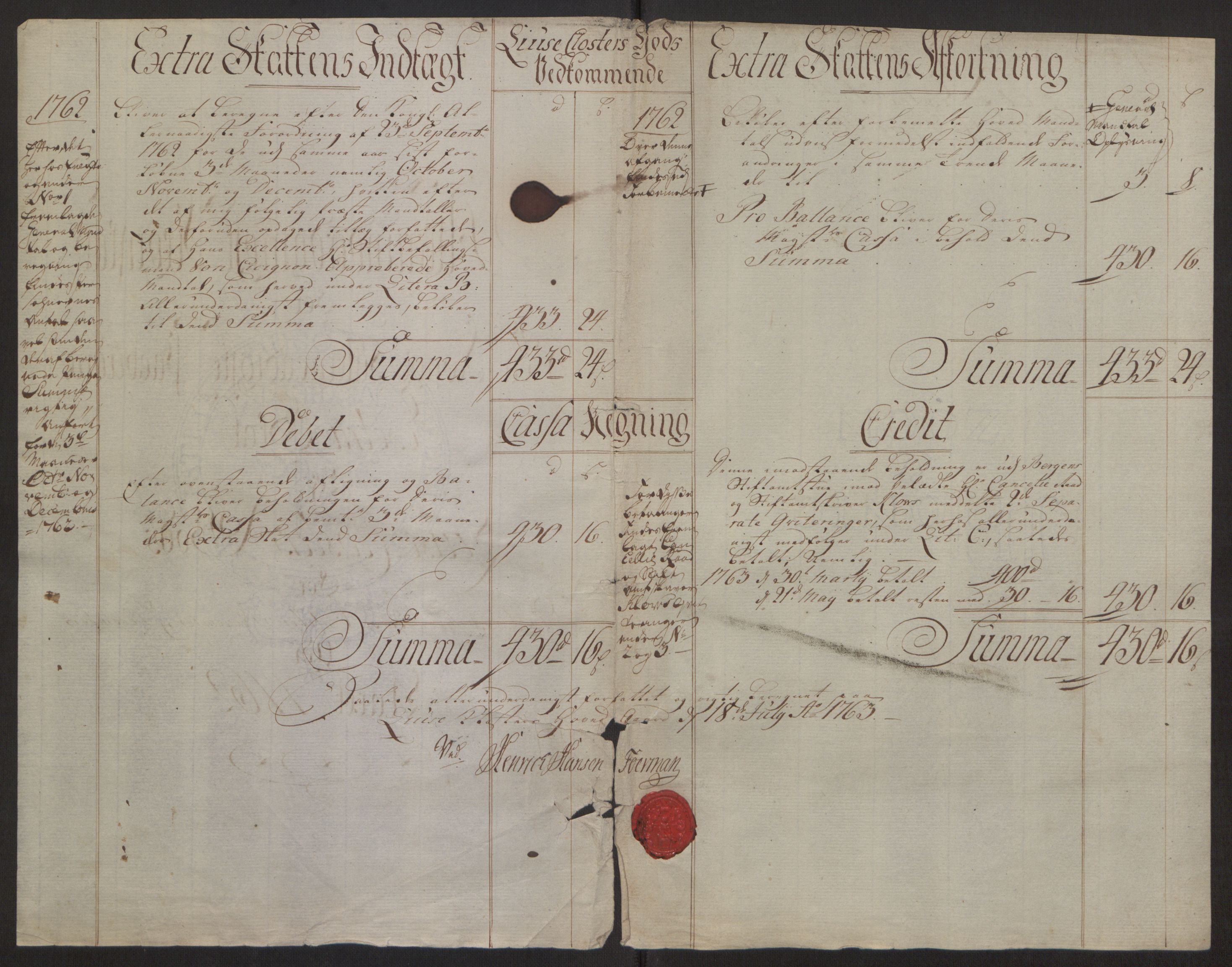 Rentekammeret inntil 1814, Reviderte regnskaper, Fogderegnskap, RA/EA-4092/R50/L3180: Ekstraskatten Lyse kloster, 1762-1783, p. 4