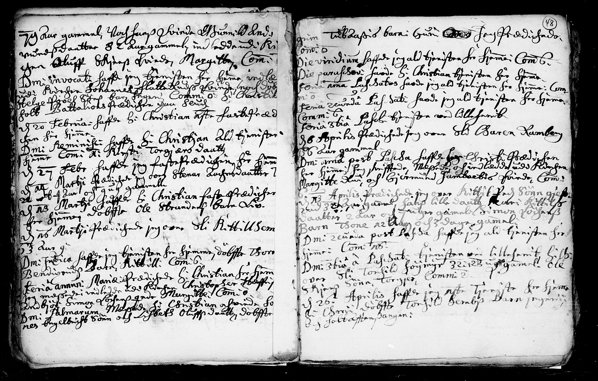 Heddal kirkebøker, SAKO/A-268/F/Fa/L0002: Parish register (official) no. I 2, 1699-1722, p. 48