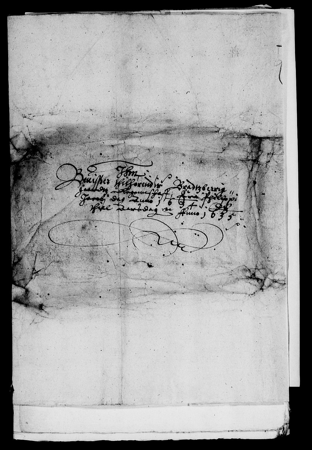 Rentekammeret inntil 1814, Reviderte regnskaper, Lensregnskaper, AV/RA-EA-5023/R/Rb/Rbp/L0017: Bratsberg len, 1633-1635