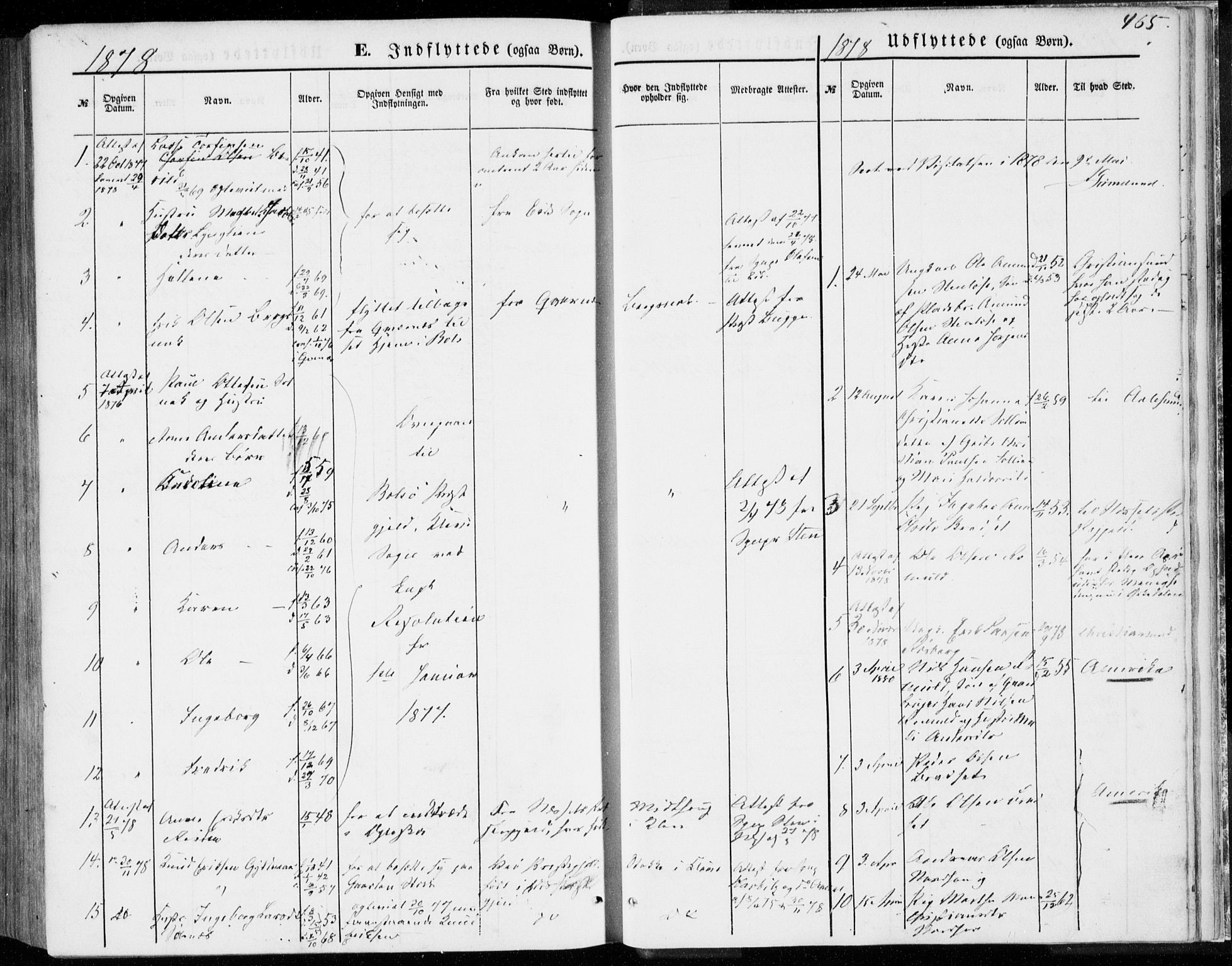 Ministerialprotokoller, klokkerbøker og fødselsregistre - Møre og Romsdal, SAT/A-1454/557/L0681: Parish register (official) no. 557A03, 1869-1886, p. 465
