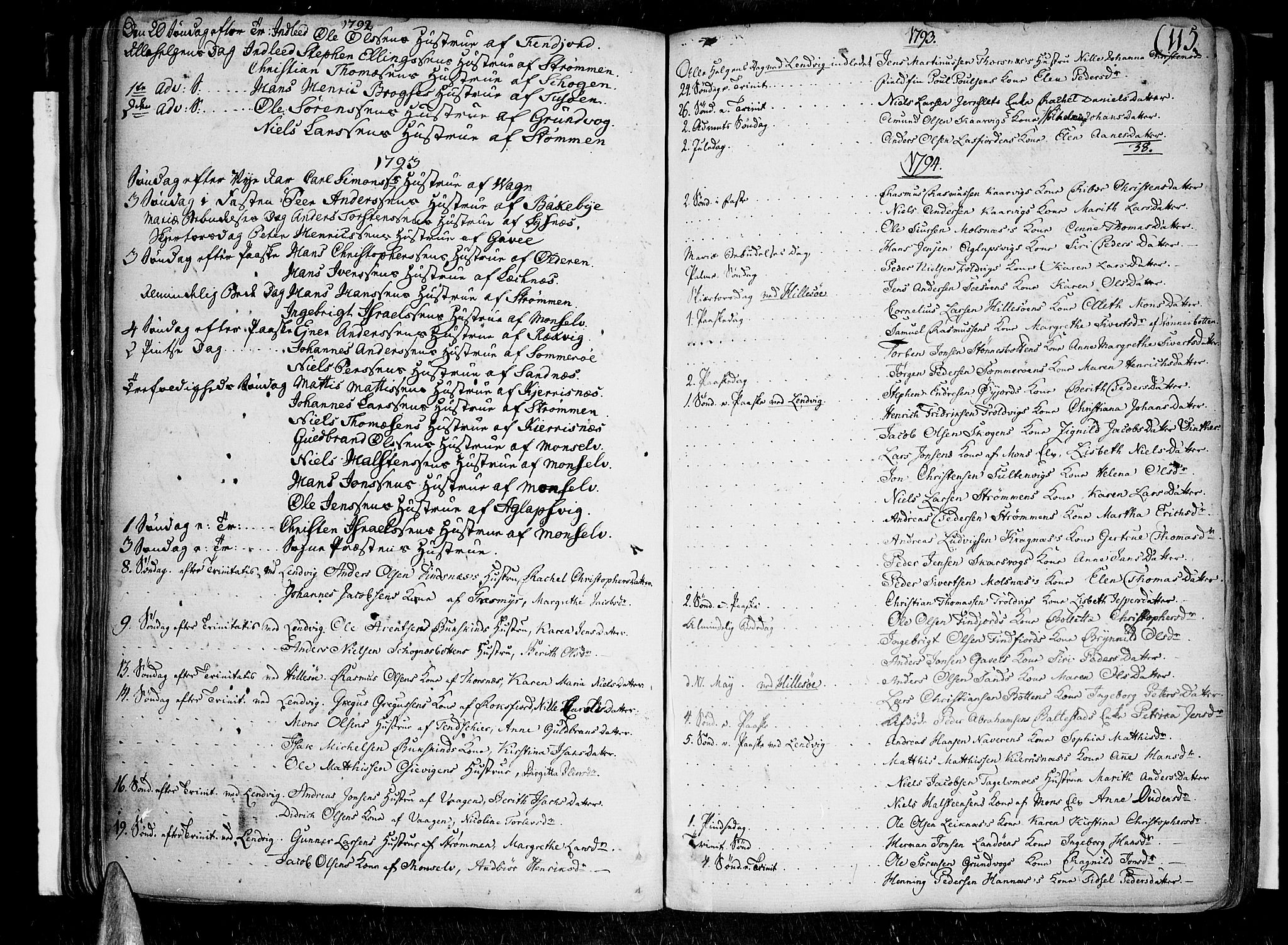 Lenvik sokneprestembete, SATØ/S-1310/H/Ha/Haa/L0002kirke: Parish register (official) no. 2, 1784-1820, p. 115