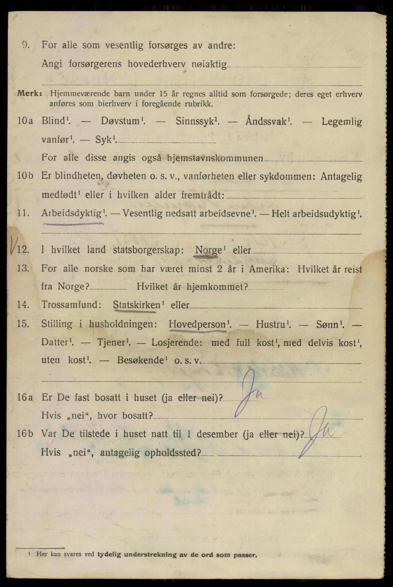 SAO, 1920 census for Kristiania, 1920, p. 508896